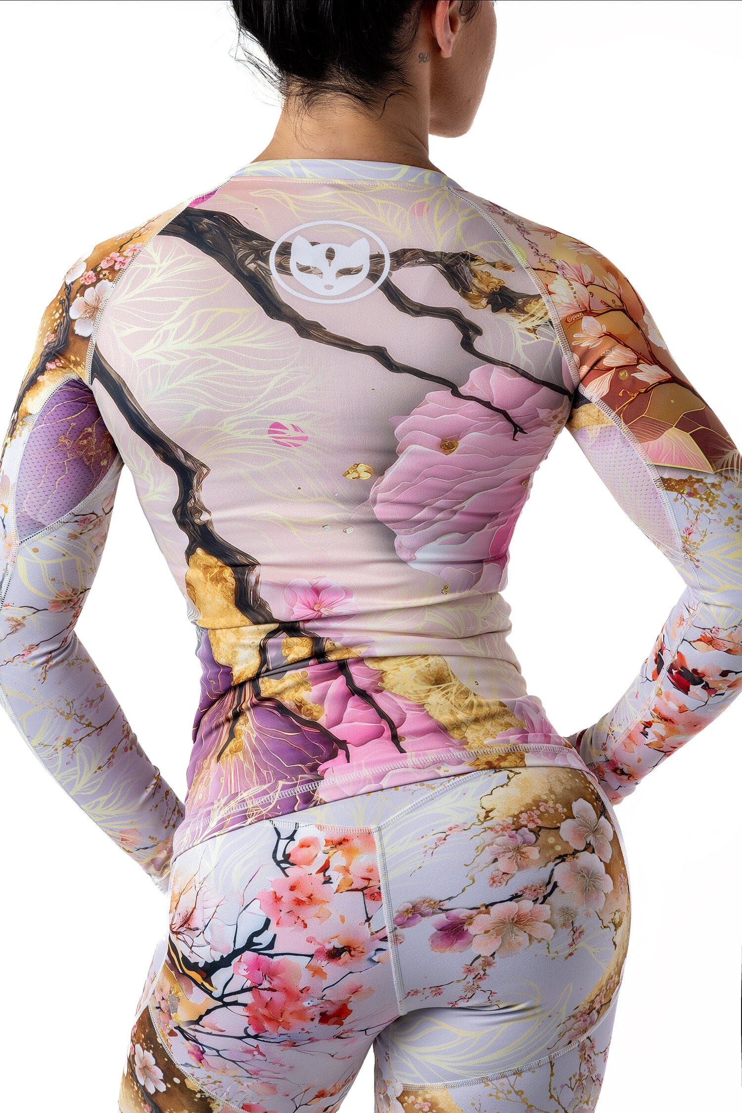 Women's Sakura Jiu Jitsu Rashguard - Long Sleeve、mySite、gigharbornorthrealestate