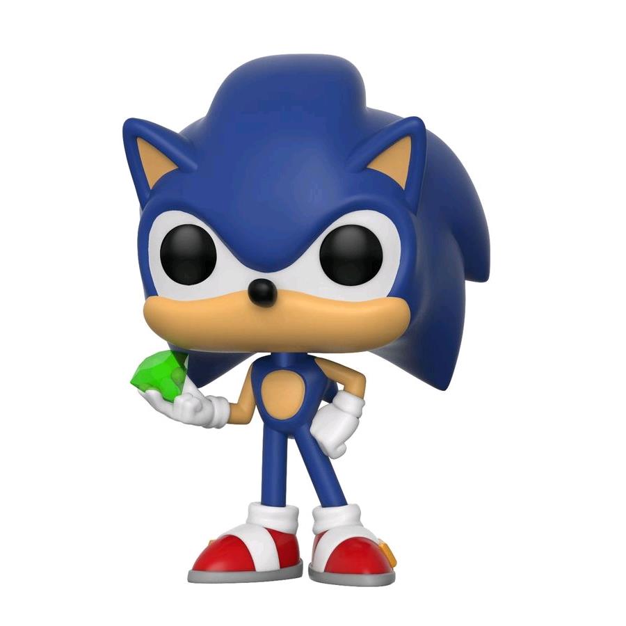 Sonic the Hedgehog - Sonic with Emerald Pop! Vinyl Figure、mySite、camillekostekn