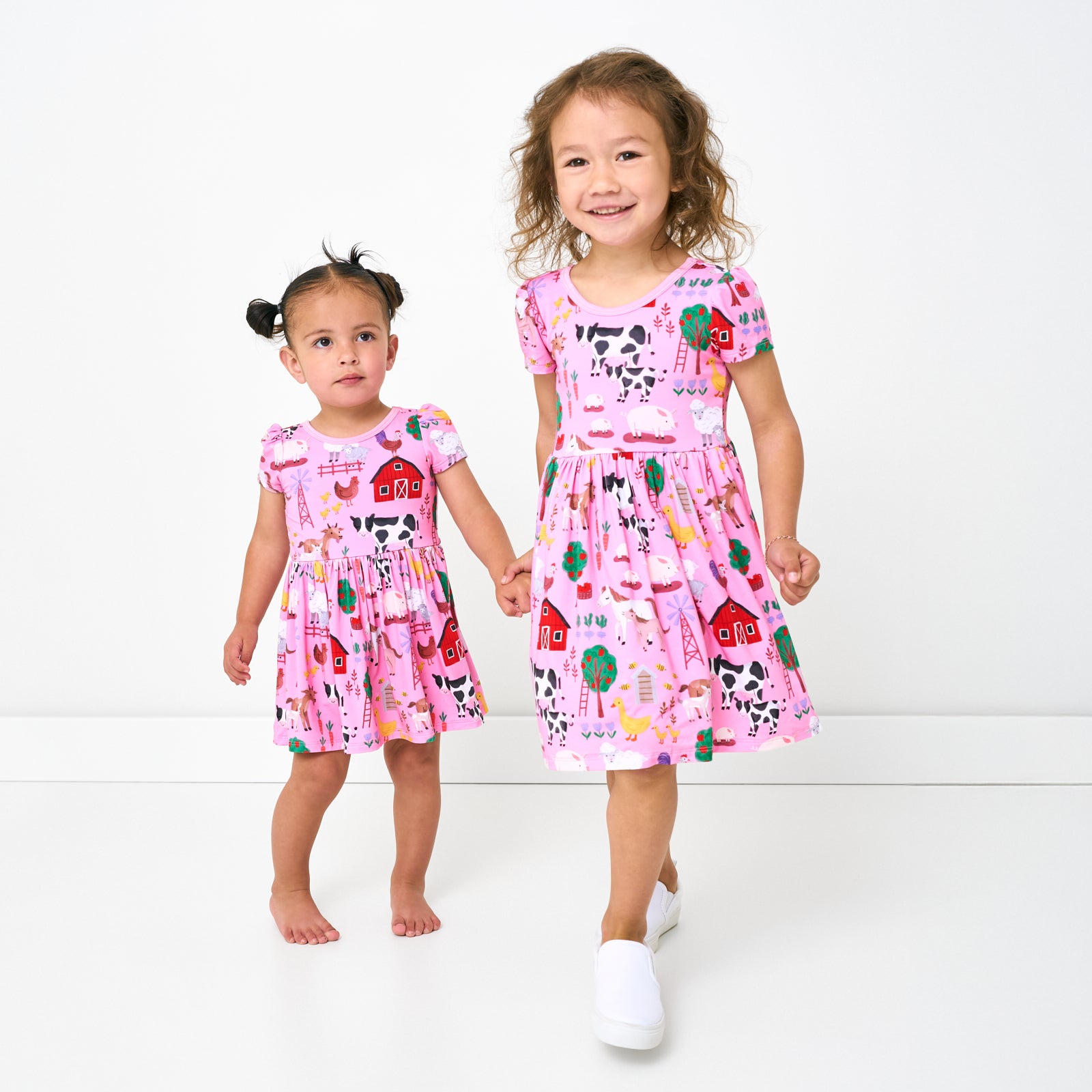 Pink Farm Fam Skater Dress、mySite、g9winljtr