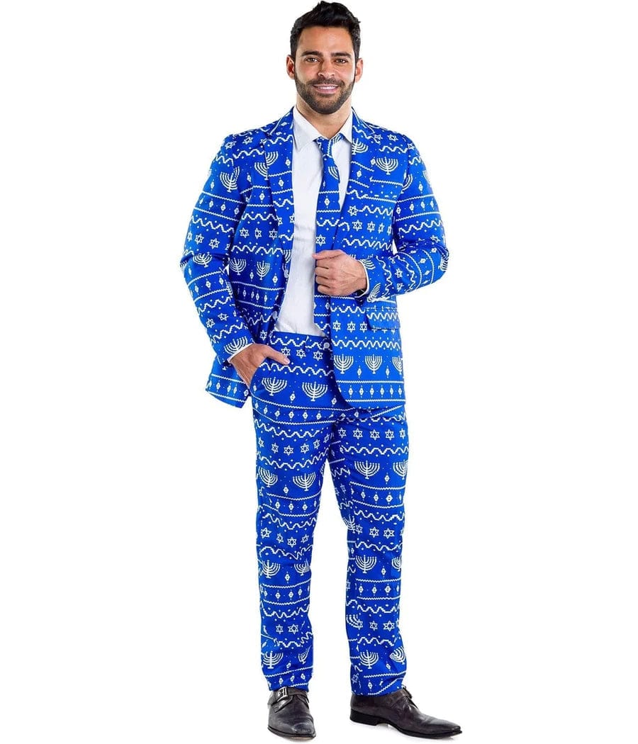 The Lit Menorah Suit Pants by Tipsy Elves、mySite、topwebapps