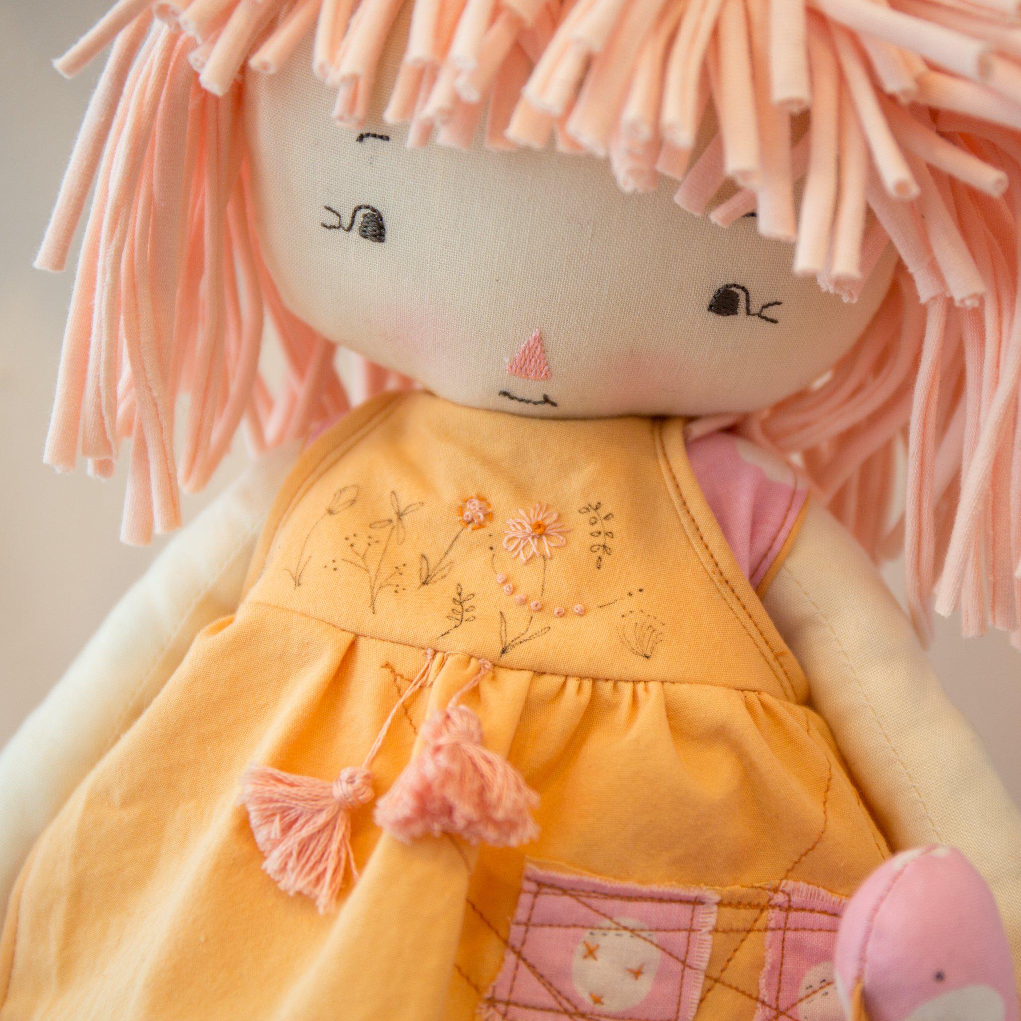 RETIRED - Hutch Studio - Sadie Sparrow B - Make and Mend One of a Kind Doll、mySite、g9winljtr