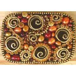 Michal Golan Fresh Water Pearls and Swarovski Crystal Belt Buckle、mySite、topwebapps