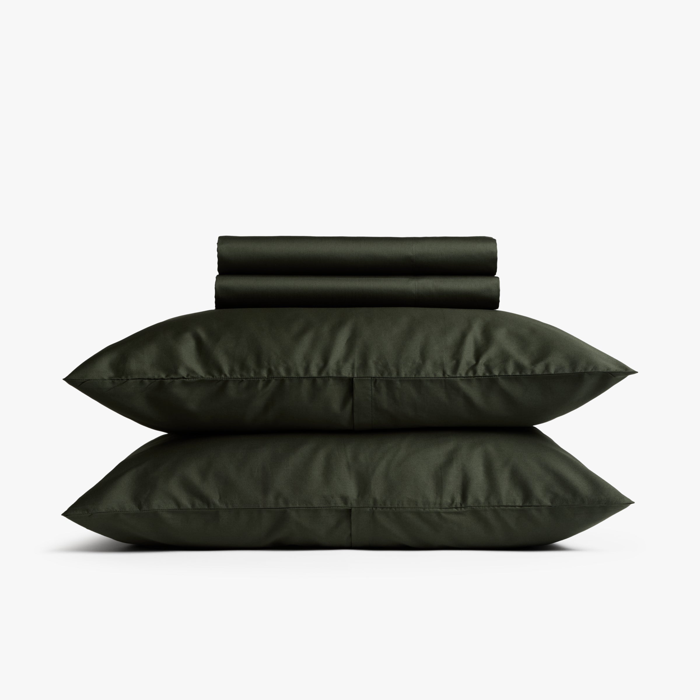  Sateen Sheet Set - Evergreen K/CK、mySite、sugarbowlscore