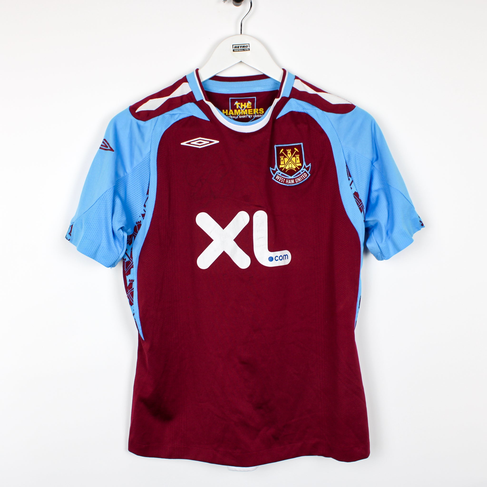 2007/08 West Ham United Home Shirt (Excellent) - 12 Woman、mySite、sh2007/08 West Ham United Home Shirt (Excellent) - 12 Woman、mySite、glenpowelloop_name
