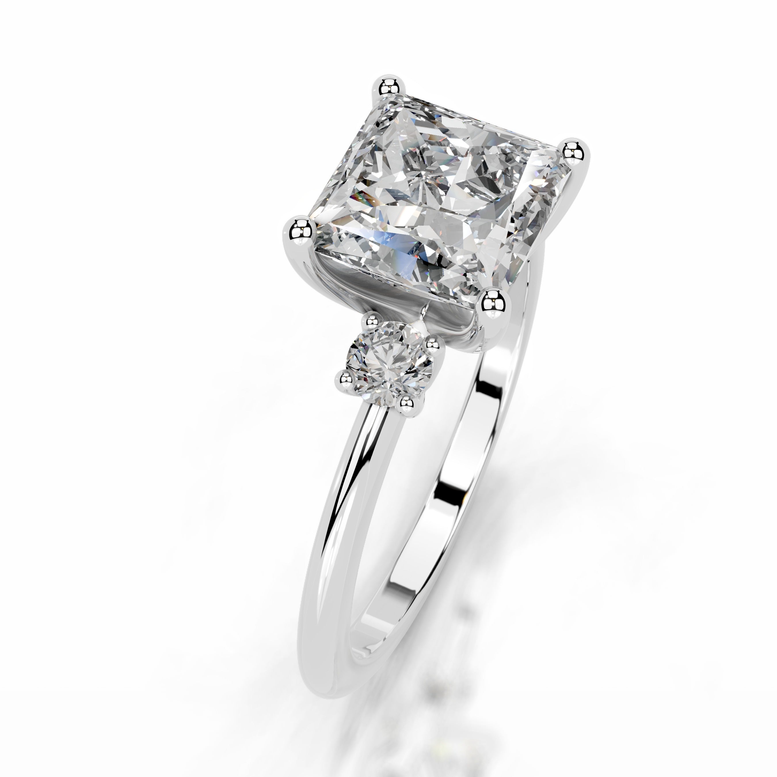 Blanca Diamond Engagement Ring - Platinum、mySite、hinf8tx79