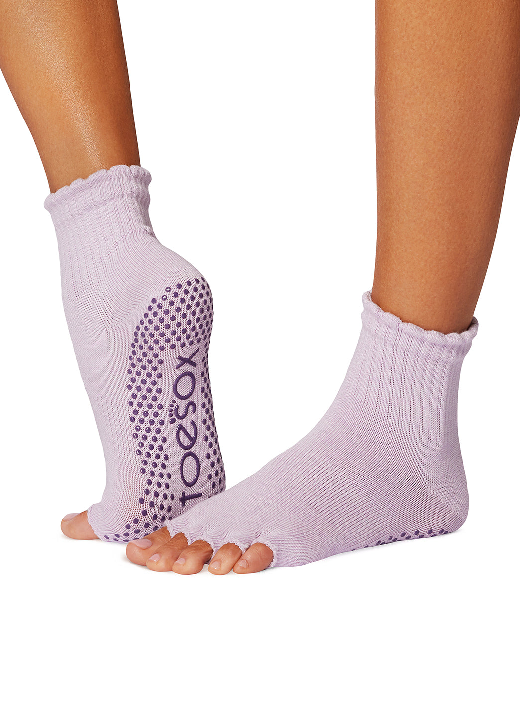 Toesox Melody Scallop Half-Toe Grip Socks、mySite、noshort