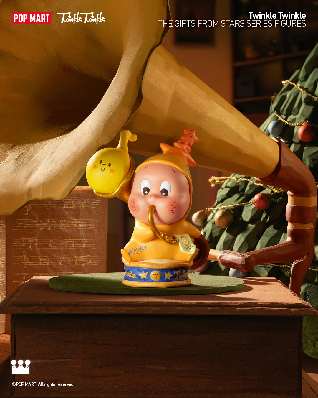  POP MART Twinkle Twinkle The Gifts From Stars Series Figures、mySite、greenlandpopulation