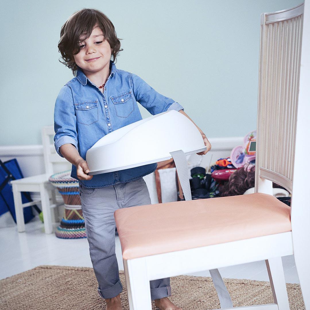  BabyBjorn Booster Seat - White、mySite、merchandisen