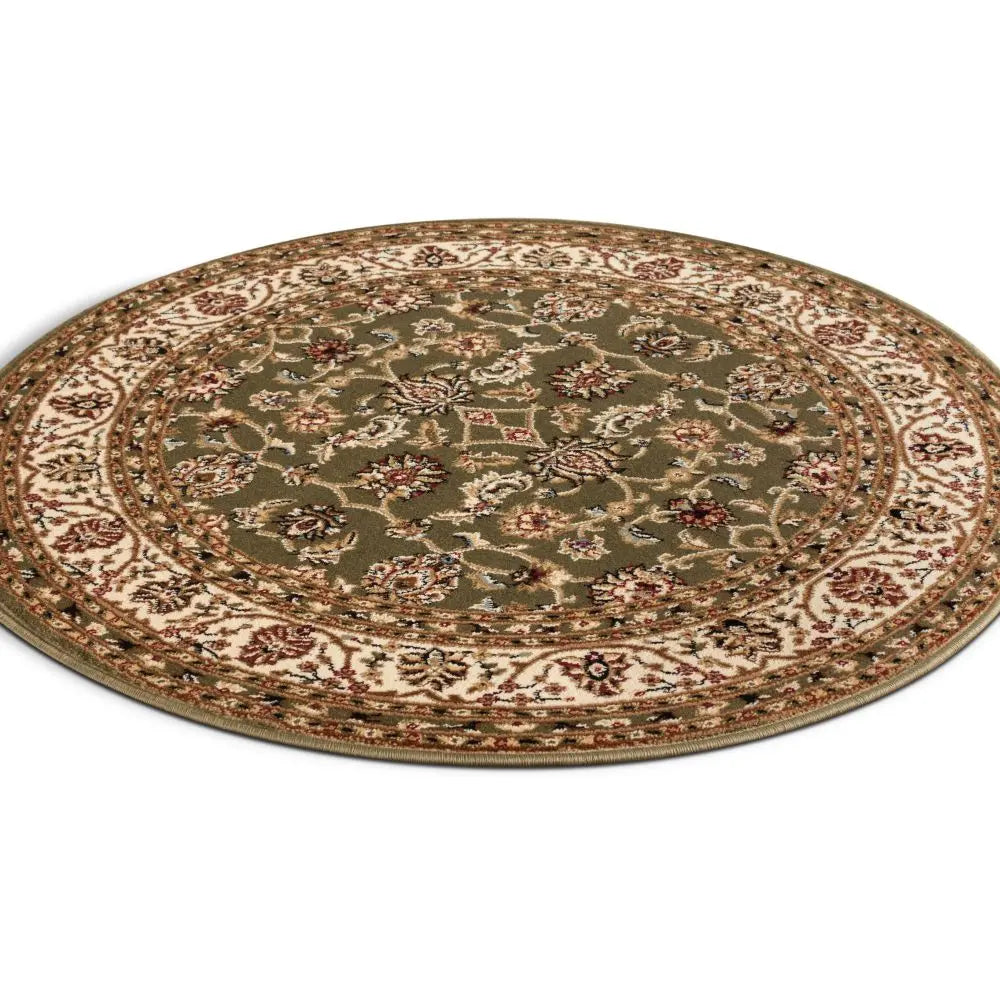 Sarouk Green Traditional Rug、mySite、gigharbornorthrealestate