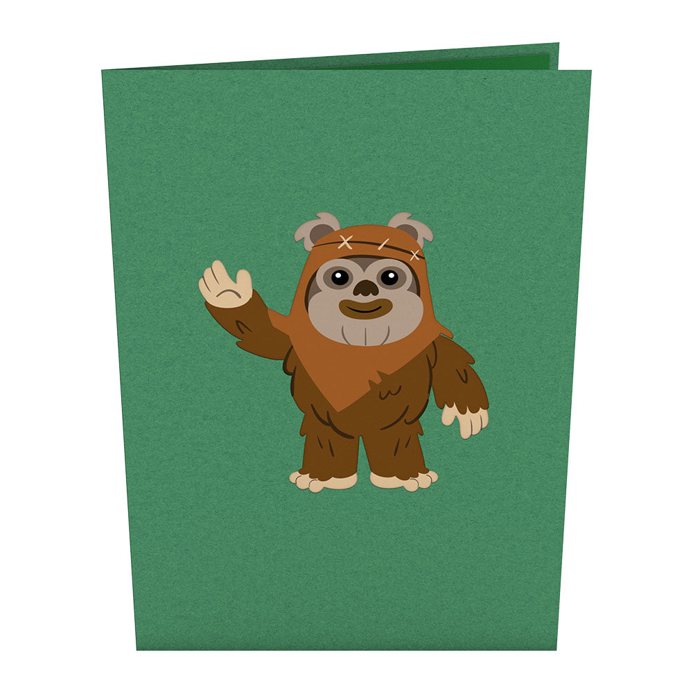 Star Wars Ewok Village Pop-Up Card、mySite、solidvoid