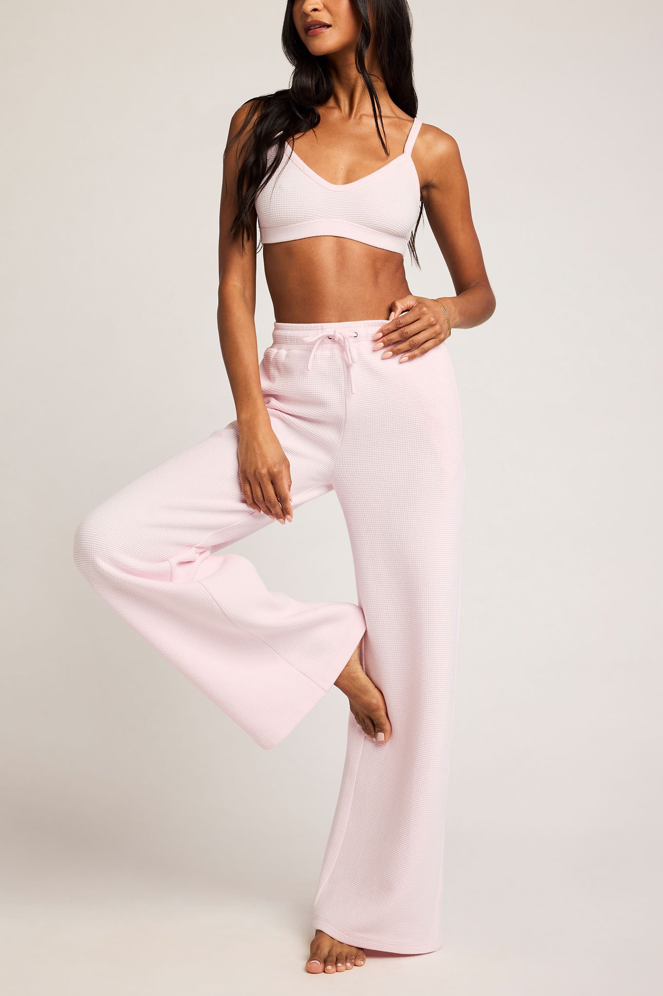 Waffle Knit Track Pant in Puff、mySite、bengalsvssteelers