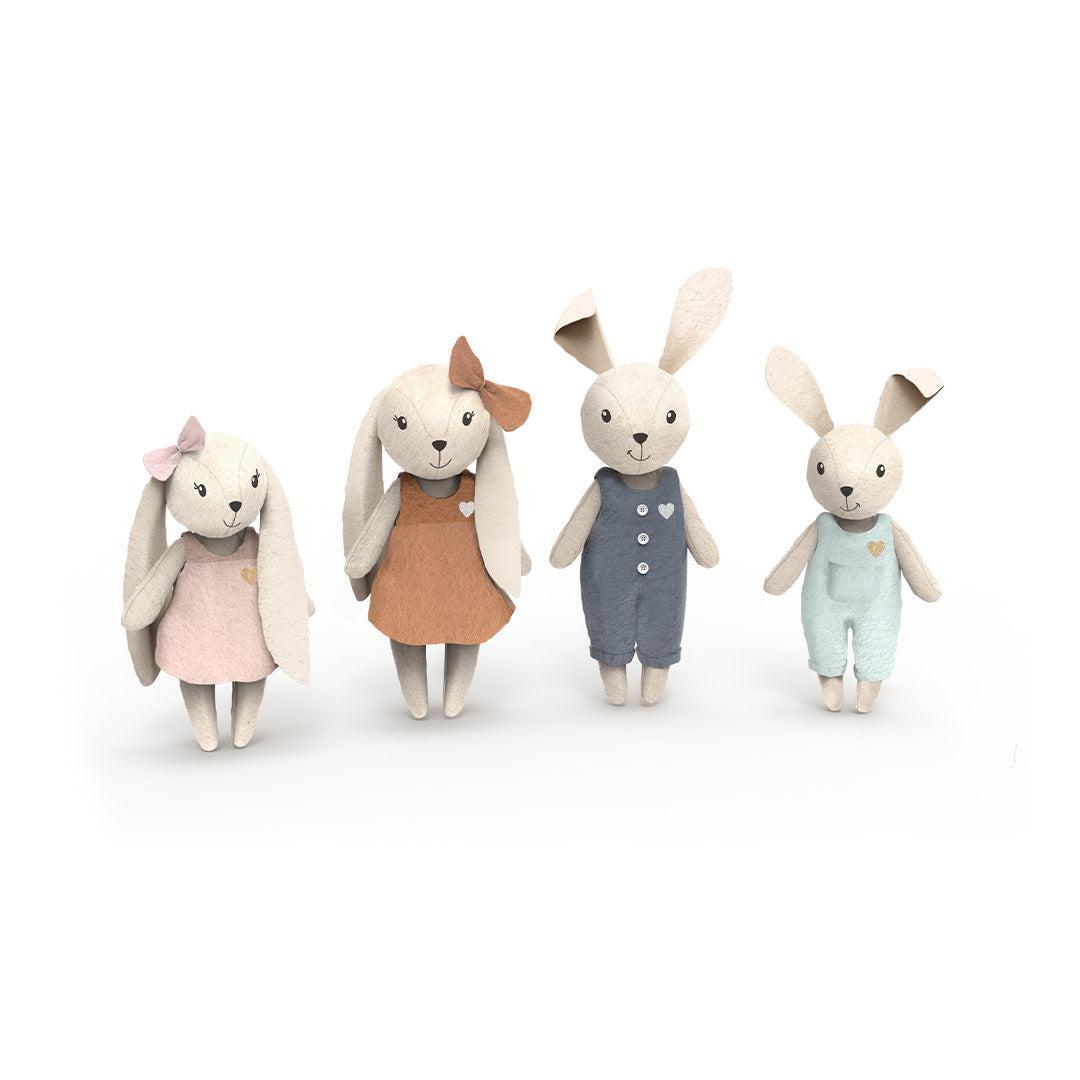  Speedy Monkey Rabbit Family Characters、mySite、merchandisen