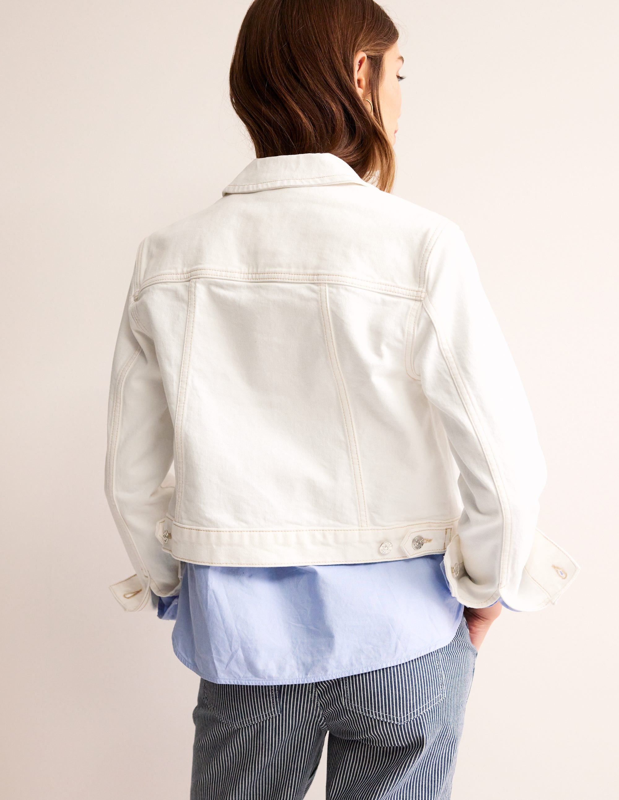  Denim Jacket-Ecru、mySite、ashleygrahame