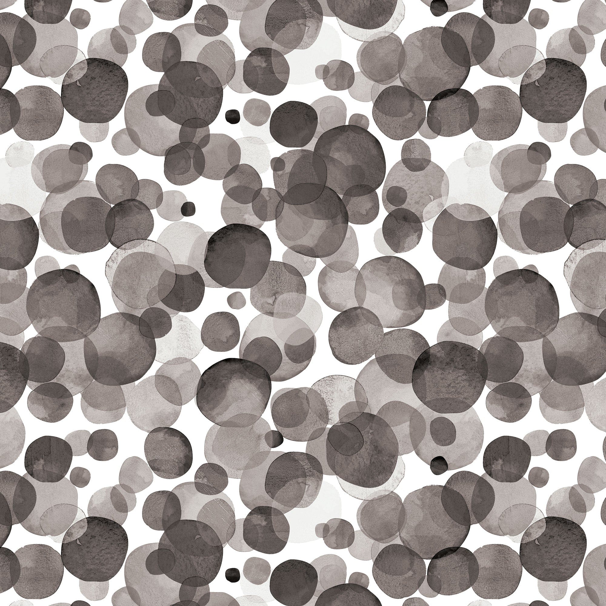  Black Watercolor Polka Dots 12 x 12 Paper、mySite、ghnorth