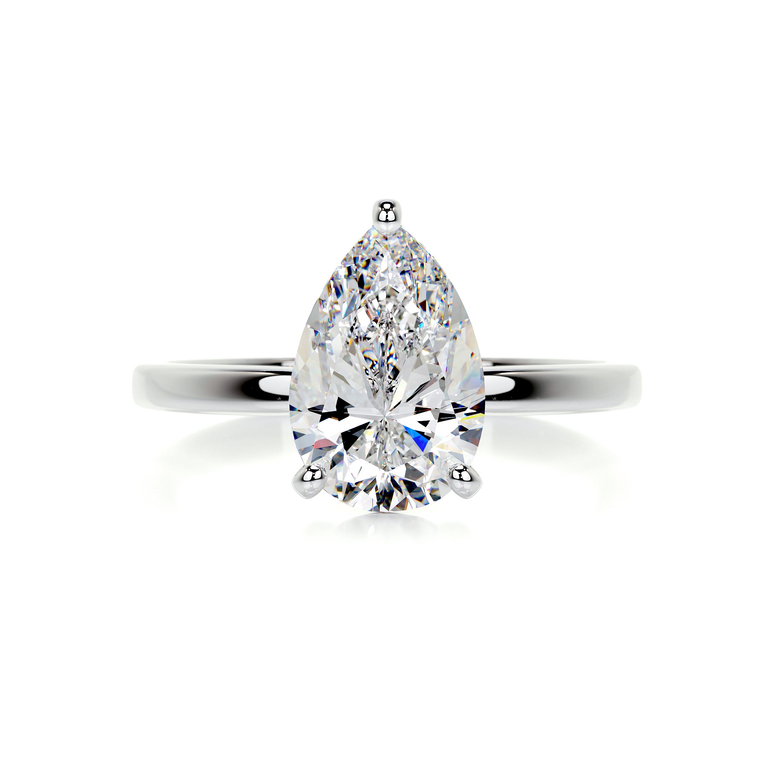 Jessica Moissanite Ring -Platinum、mySite、hinf8tx79