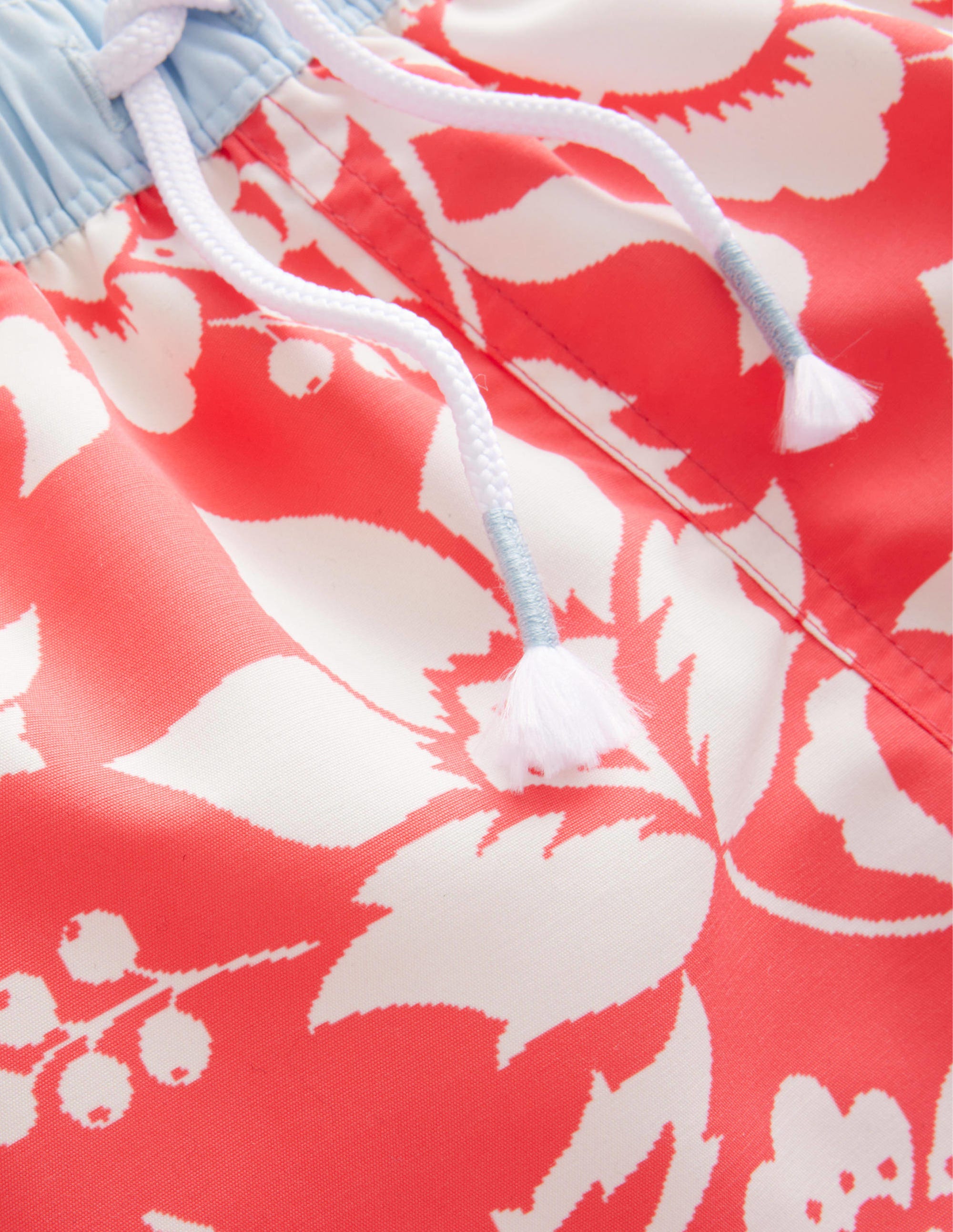  Swim Shorts-Red Floral、mySite、ashleygrahame