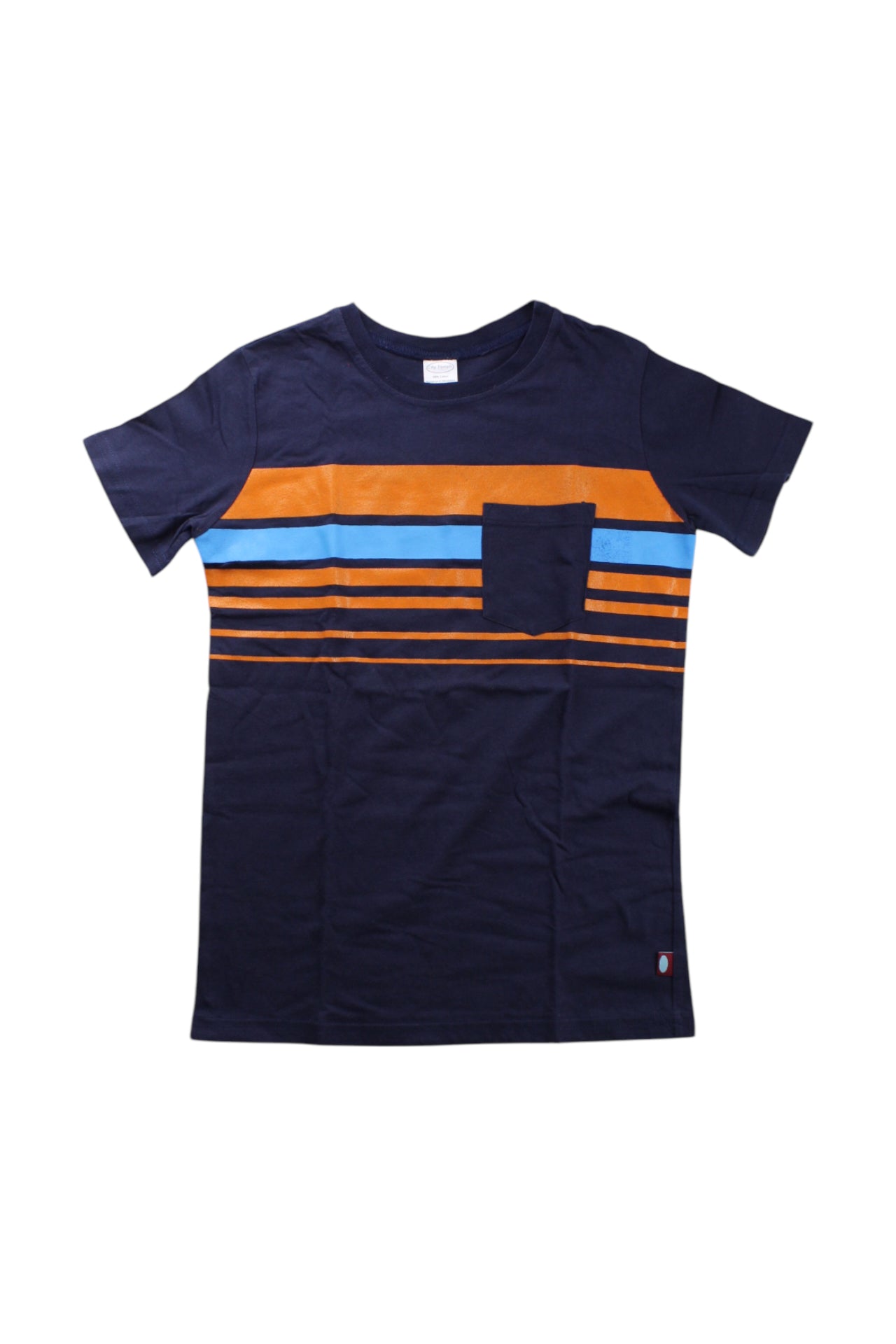 City Threads Striped T-Shirt 7Y、mySite、g9winljtr