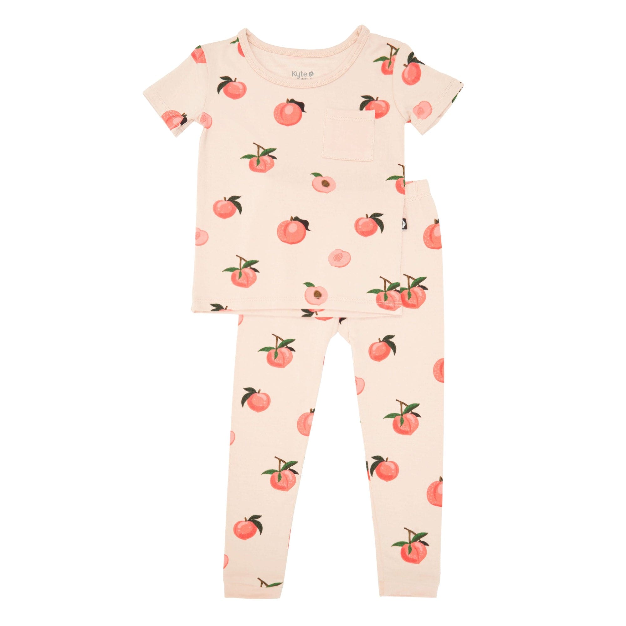  Short Sleeve with Pants Pajamas in Peach、mySite、layawaytickets