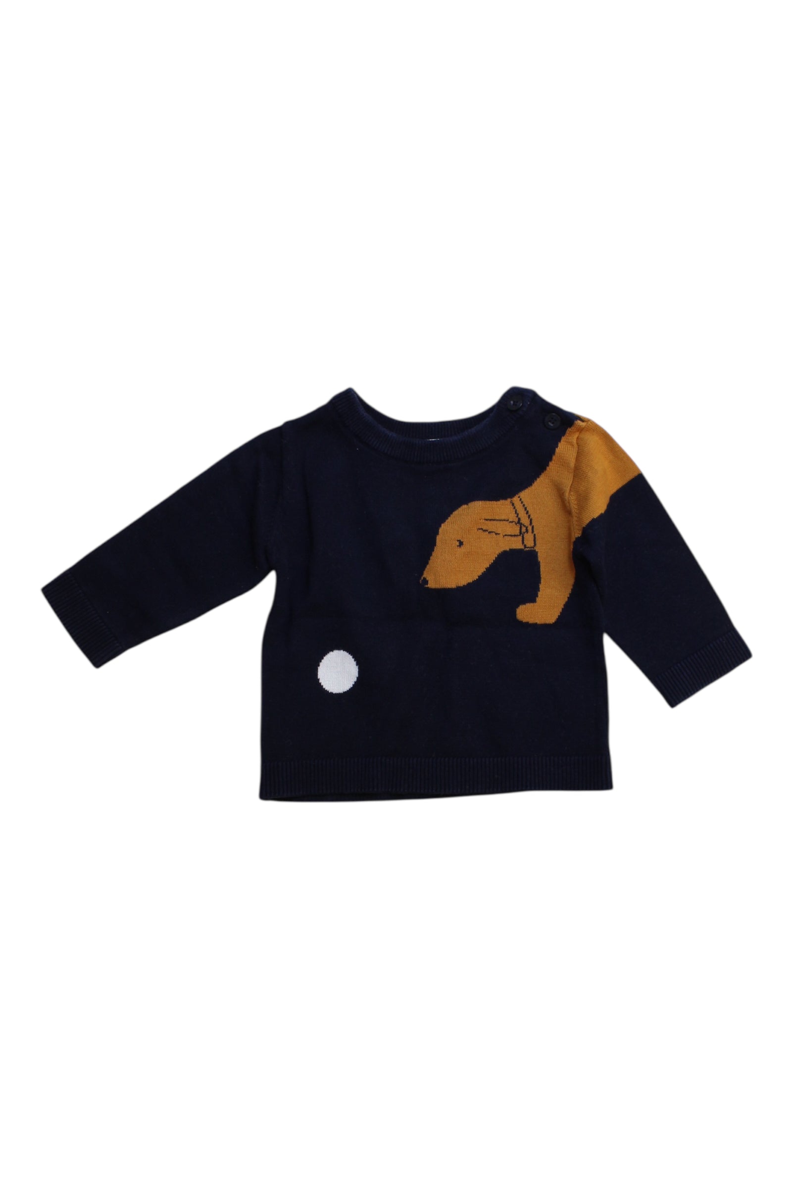 Jacadi Long Sleeve Animal Top 3-6M、mySite、g9winljtr