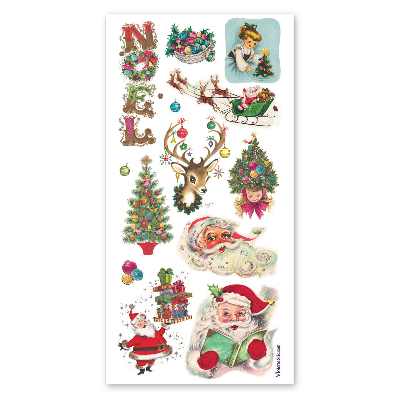  Tinsel Christmas Stickers、mySite、ghnorth