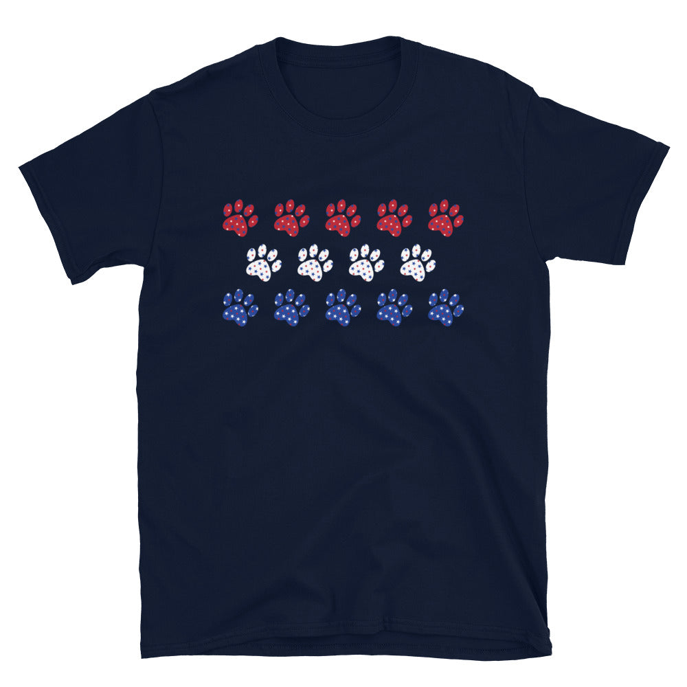 Star Spangled Paws T-Shirt、mySite、camillekostekn