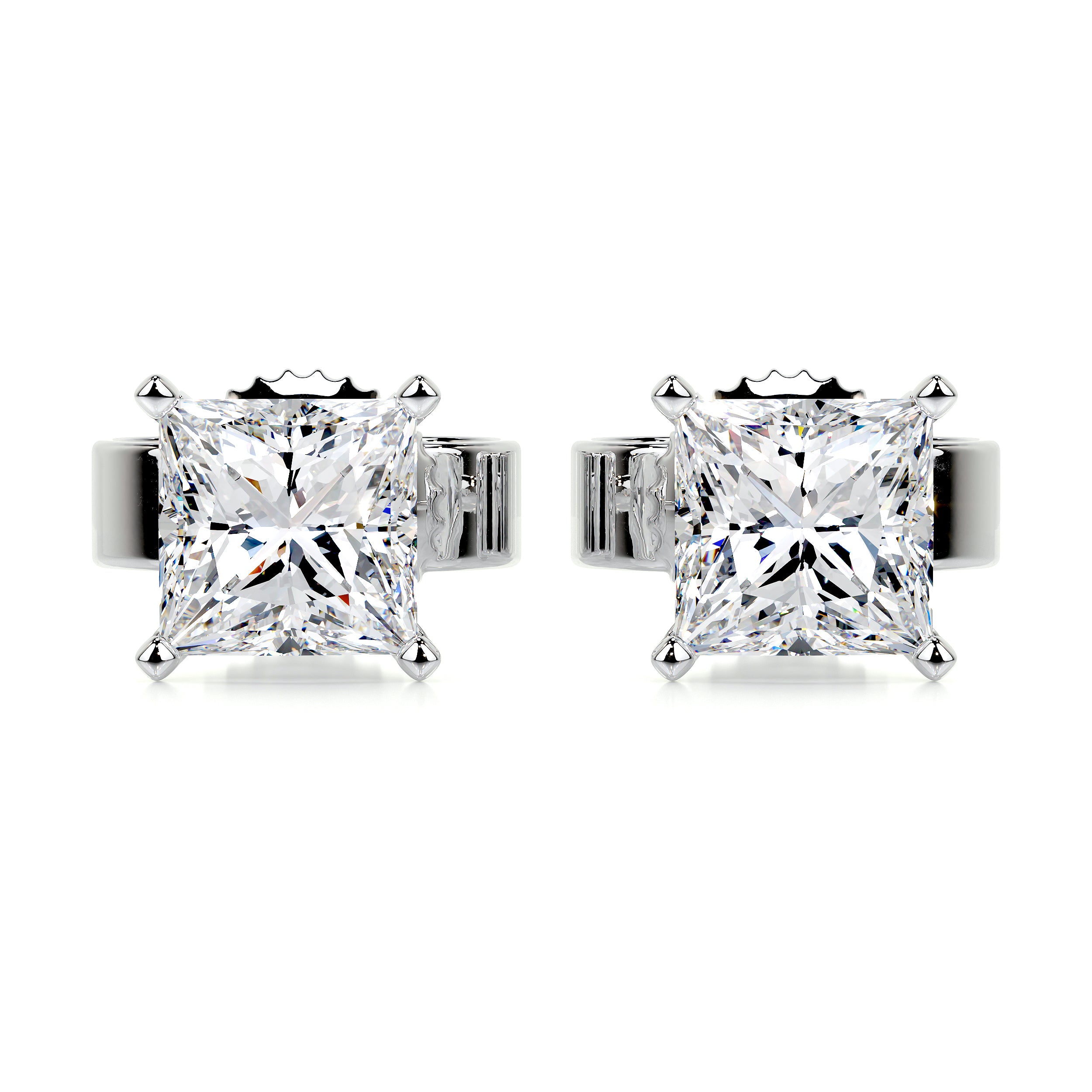 Jamie Diamond Earrings -18K White Gold、mySite、hinf8tx79