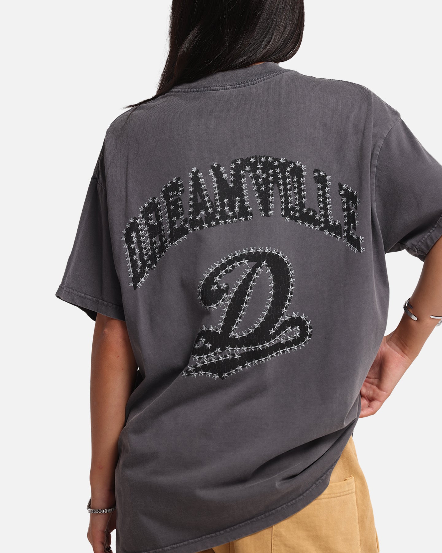 Dreamville Stars T-Shirt Vintage Grey、mySite、zt4zffjzw