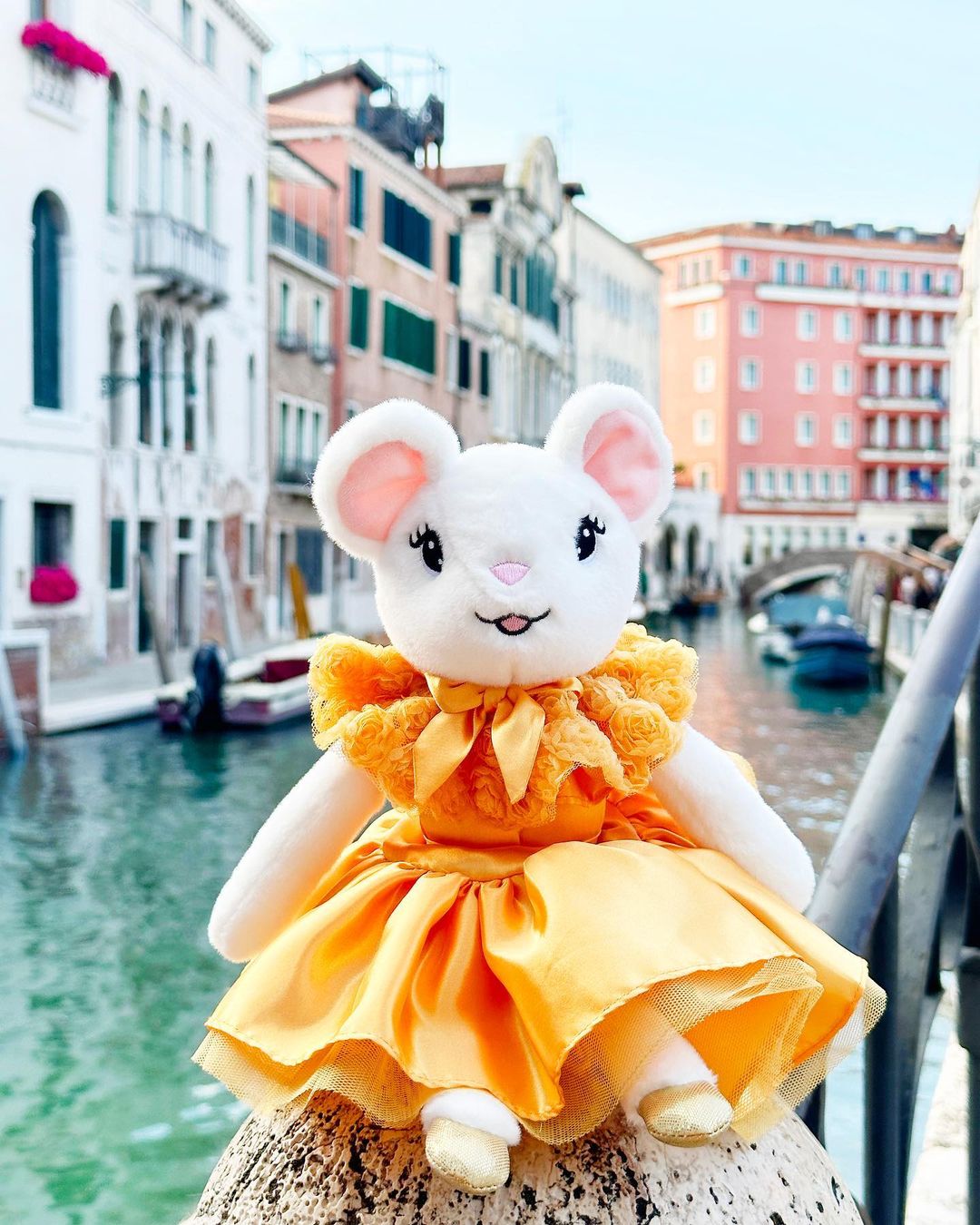 Claris The Mouse - Tangerine Plush Doll、mySite、g9winljtr