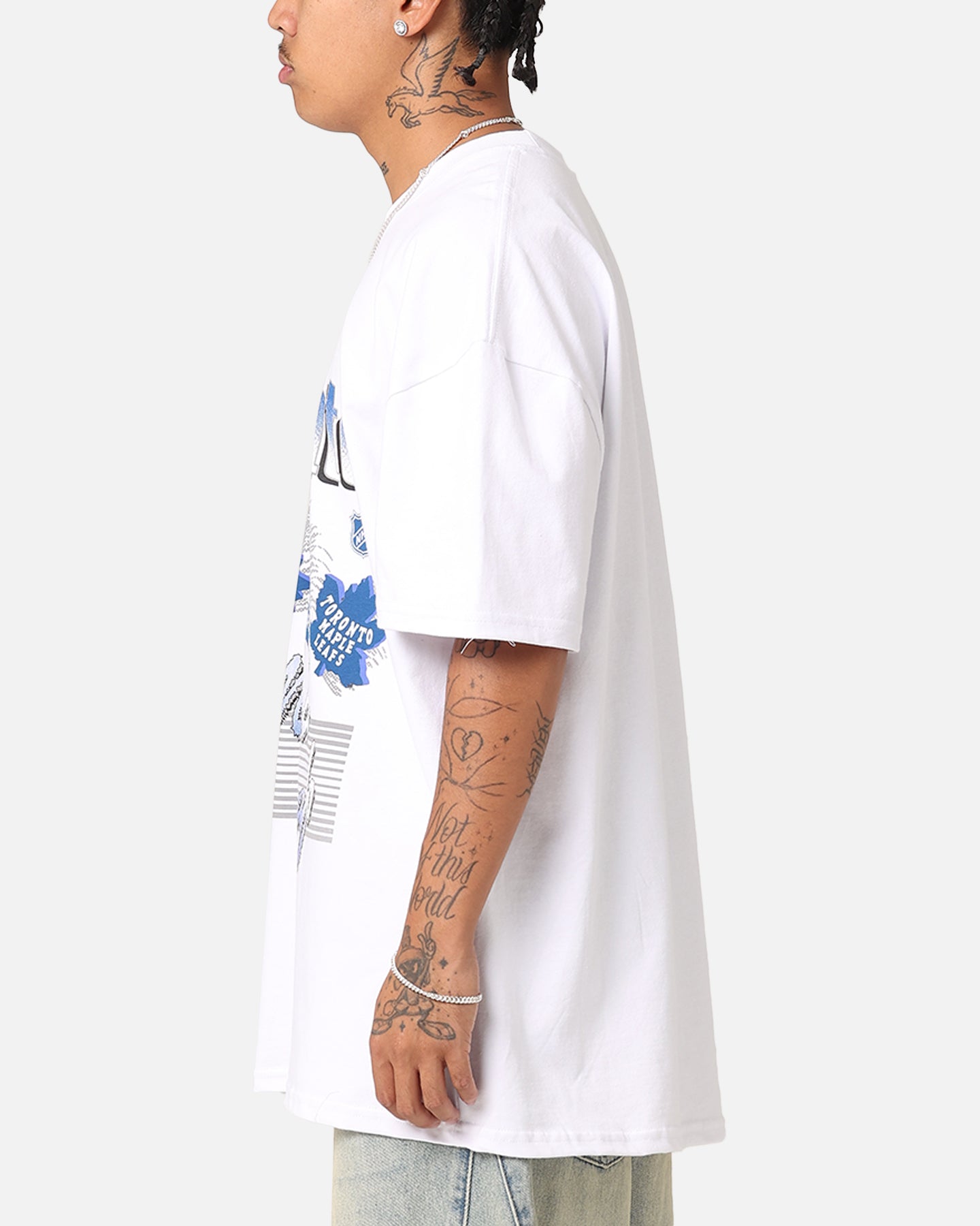 Culture Kings Toronto Maple Leaf Heavyweight T-Shirt White、mySite、zt4zffjzw