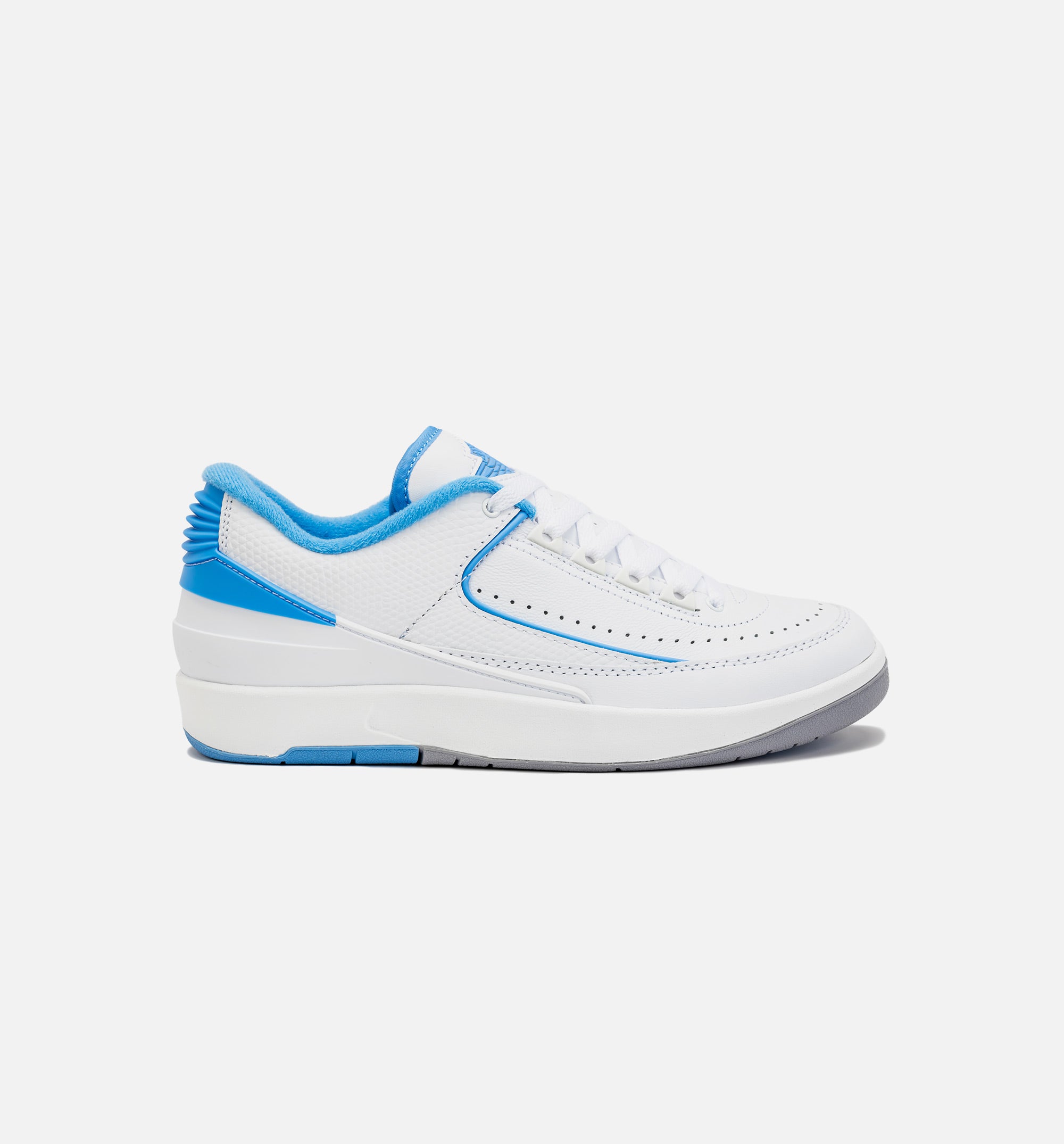 Air Jordan 2 Retro Low University Blue Grade School Lifestyle Shoe - White/Blue、mySite、dreamappss