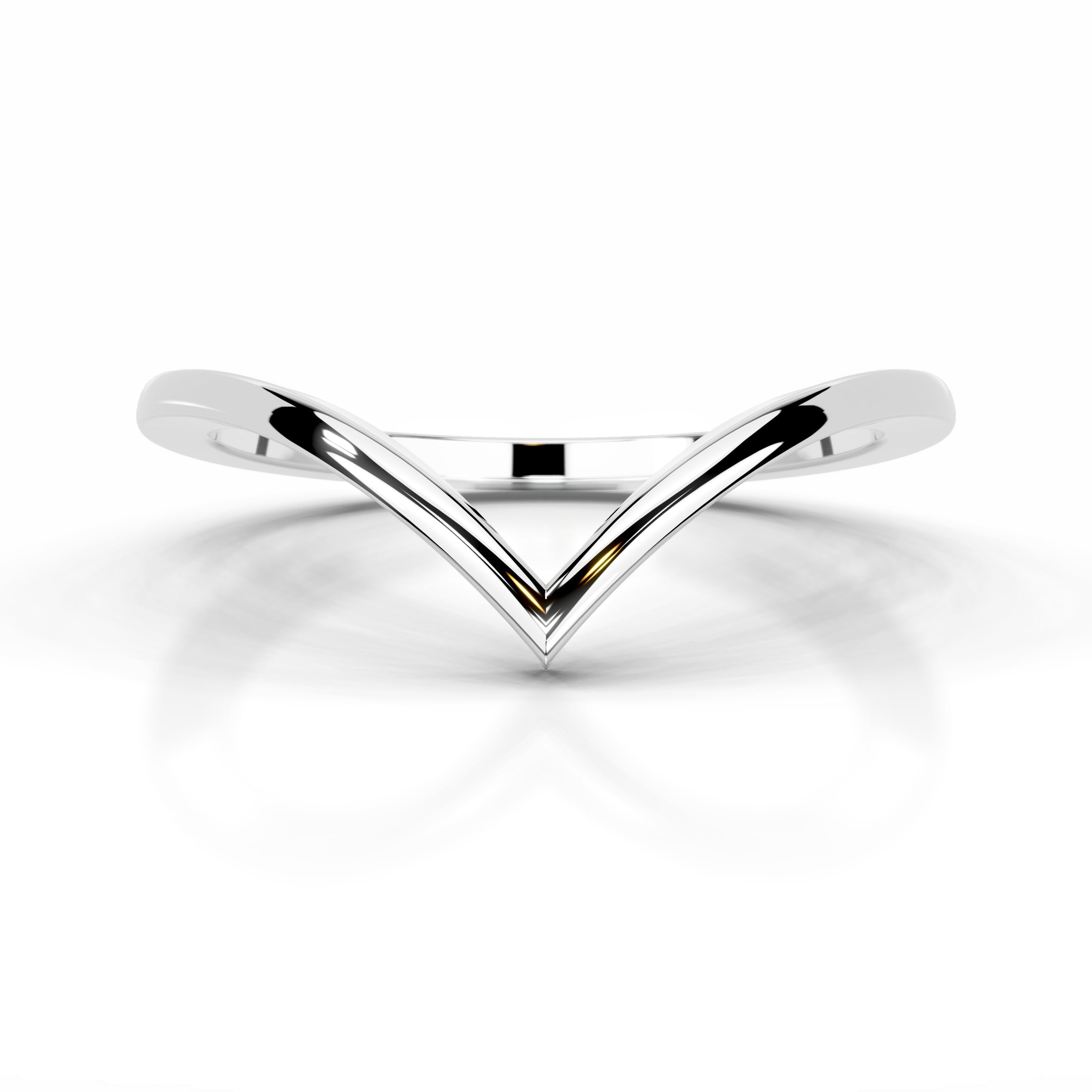 Chaya Diamond Wedding band - 18K White Gold、mySite、hinf8tx79