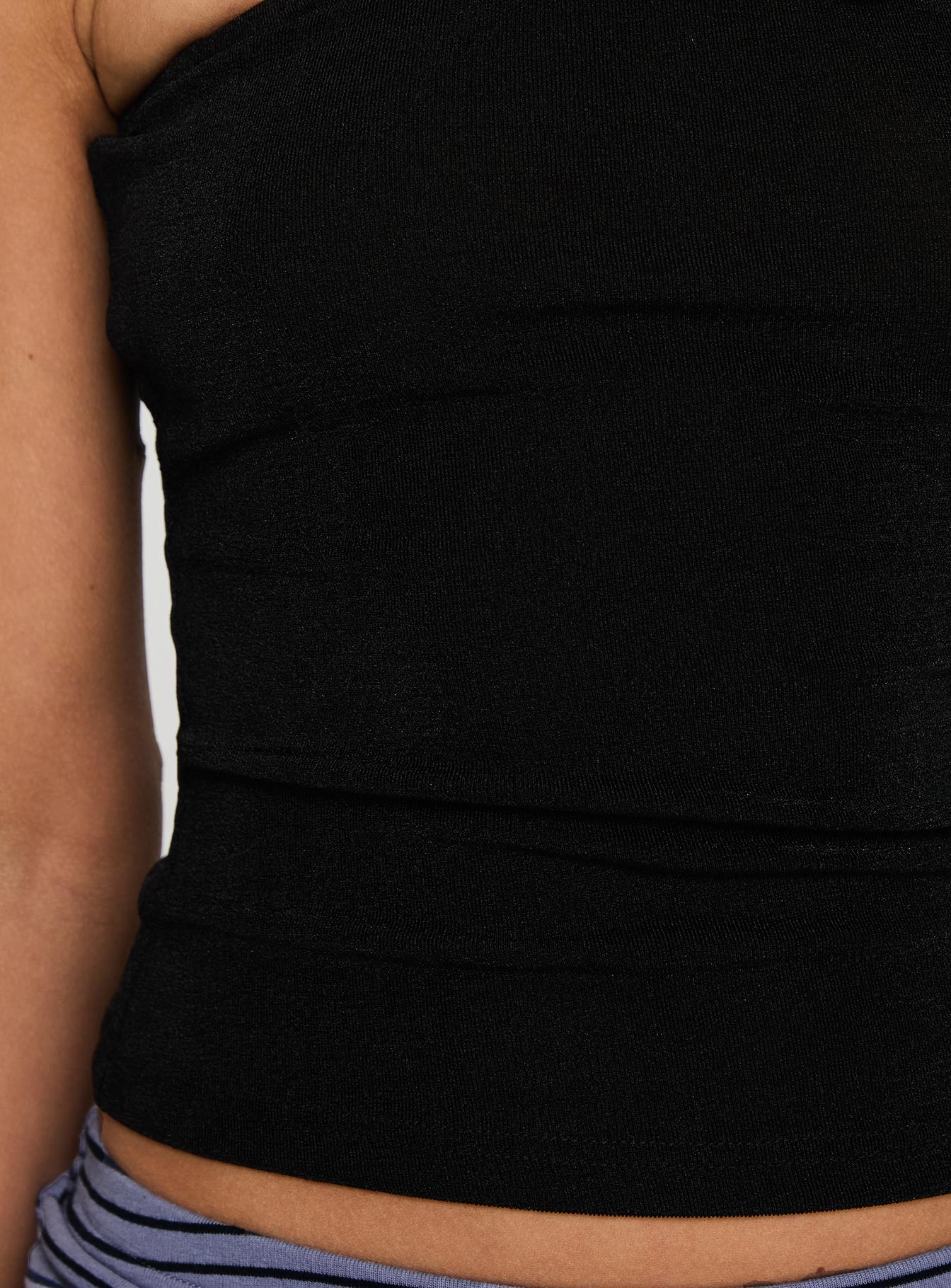 Rhomani Strapless Top Black、mySite、solidvoid