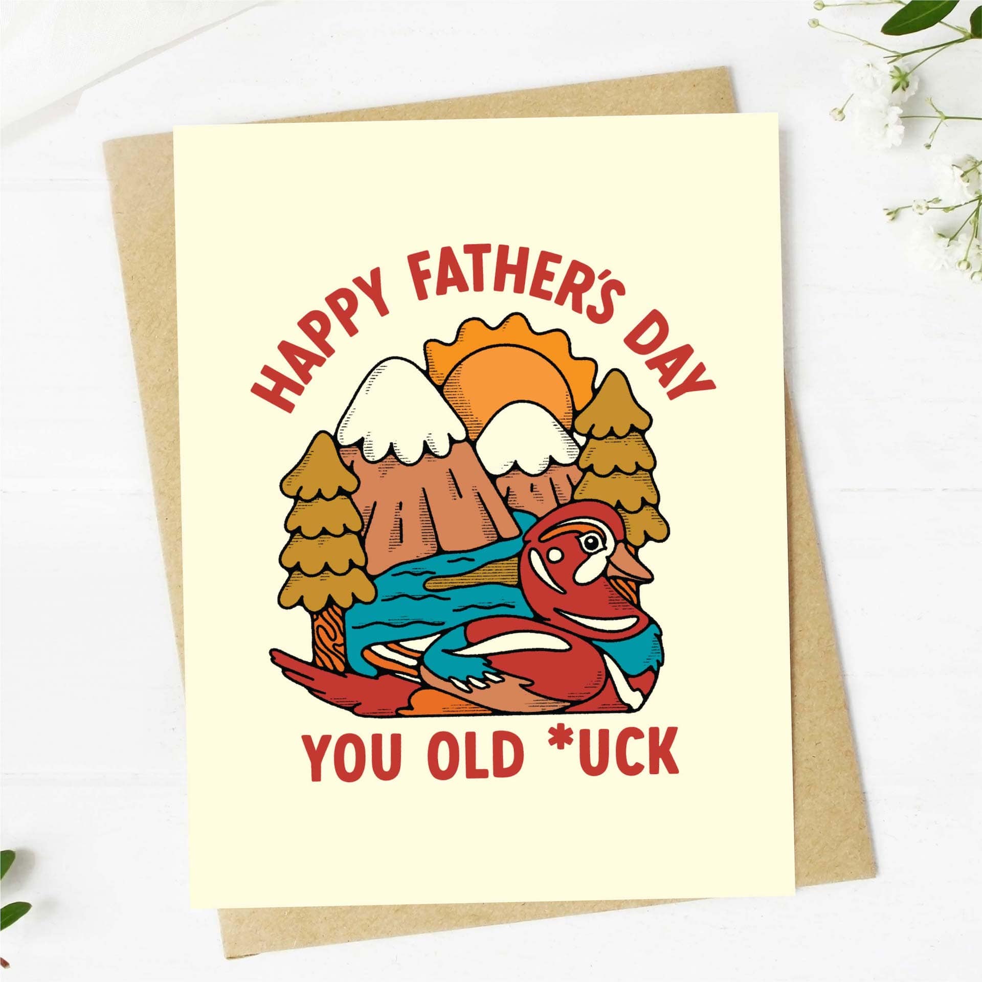  Happy Father's Day, You Old *uck Father's Day Card、mySite、elrpsem3k