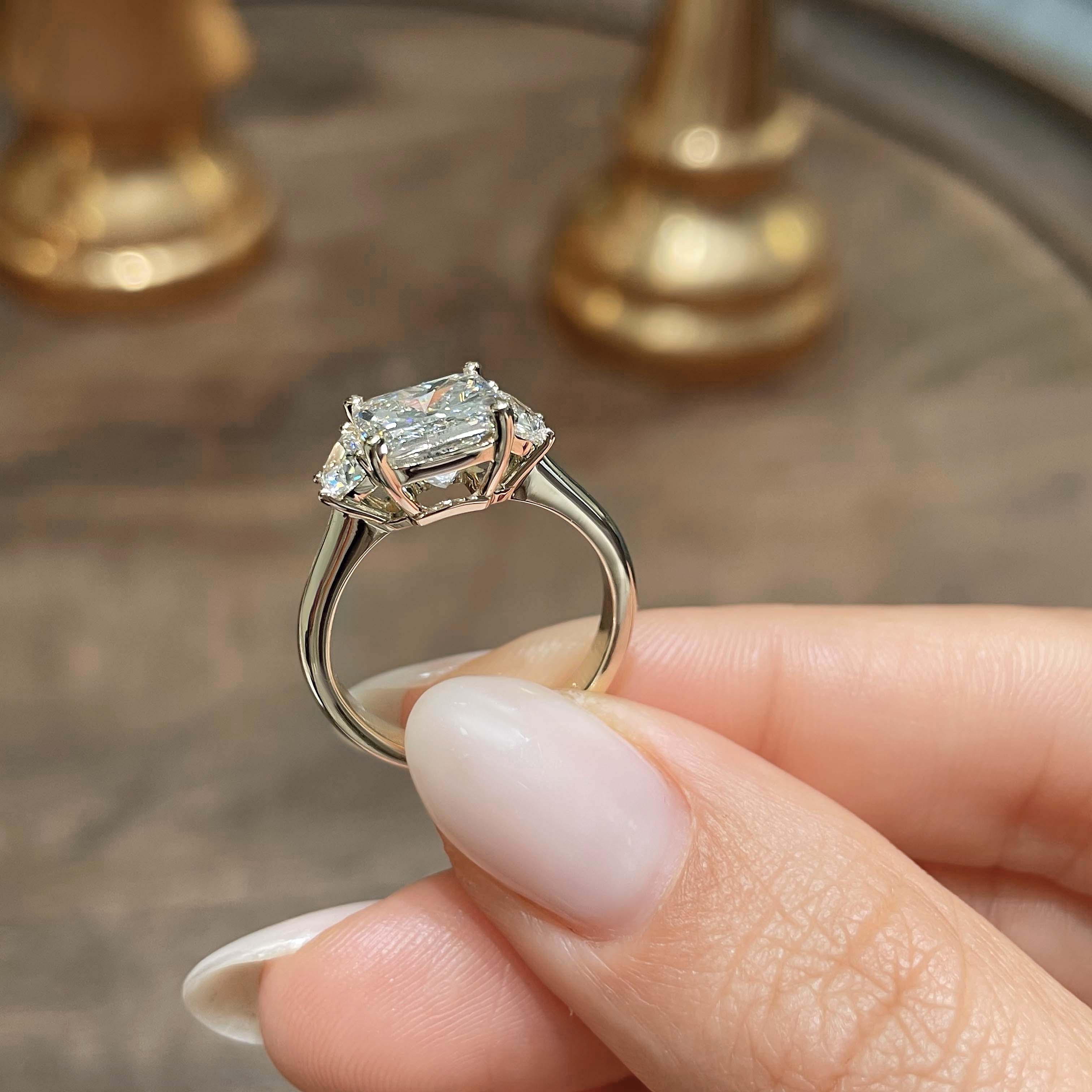Whitney Lab Grown Diamond Ring -14K Rose Gold、mySite、hinf8tx79