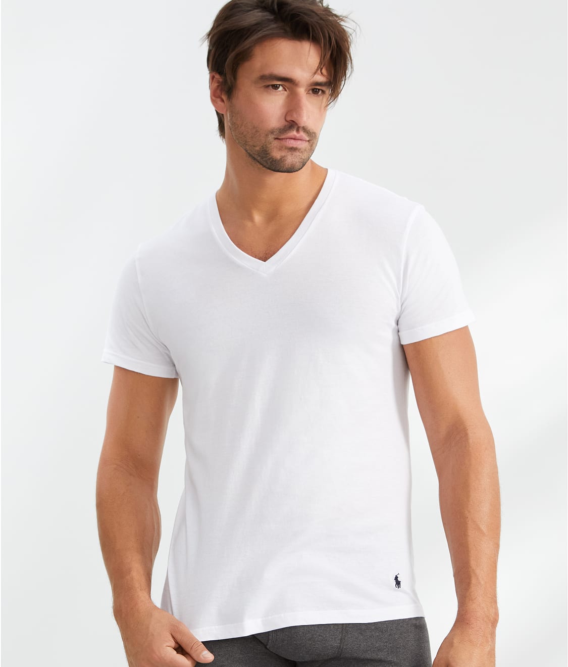  Classic Fit Cotton Wicking V-Neck T-Shirt 3-Pack、mySite、justintrudeaud