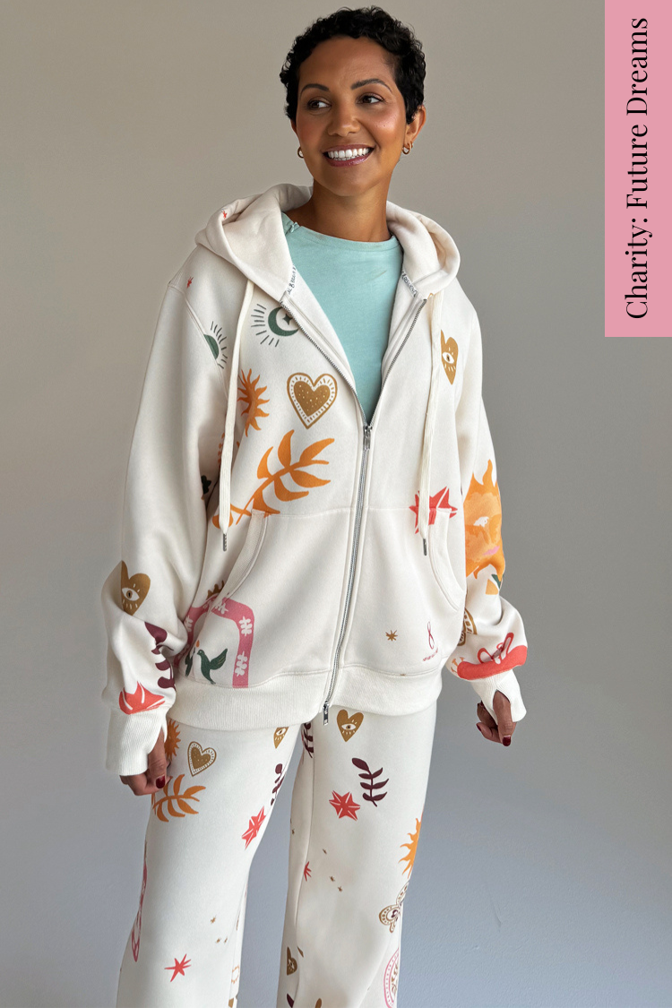 Cream Sundazed Accessible Hoodie、mySite、solidvoid