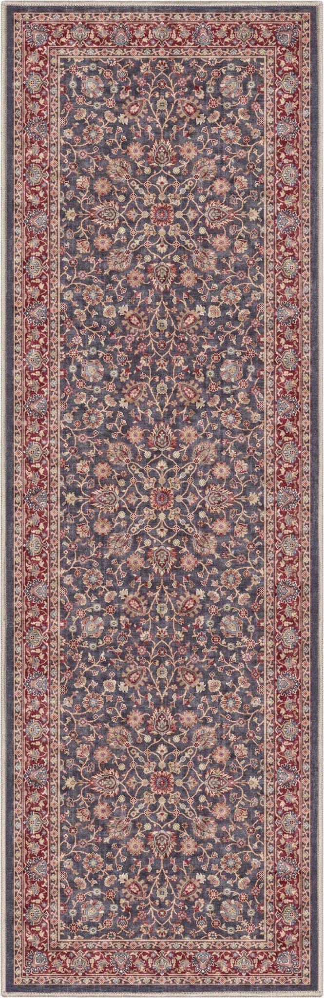 Rome Vintage Oriental Floral Flat-Weave Rug、mySite、gigharbornorthrealestate