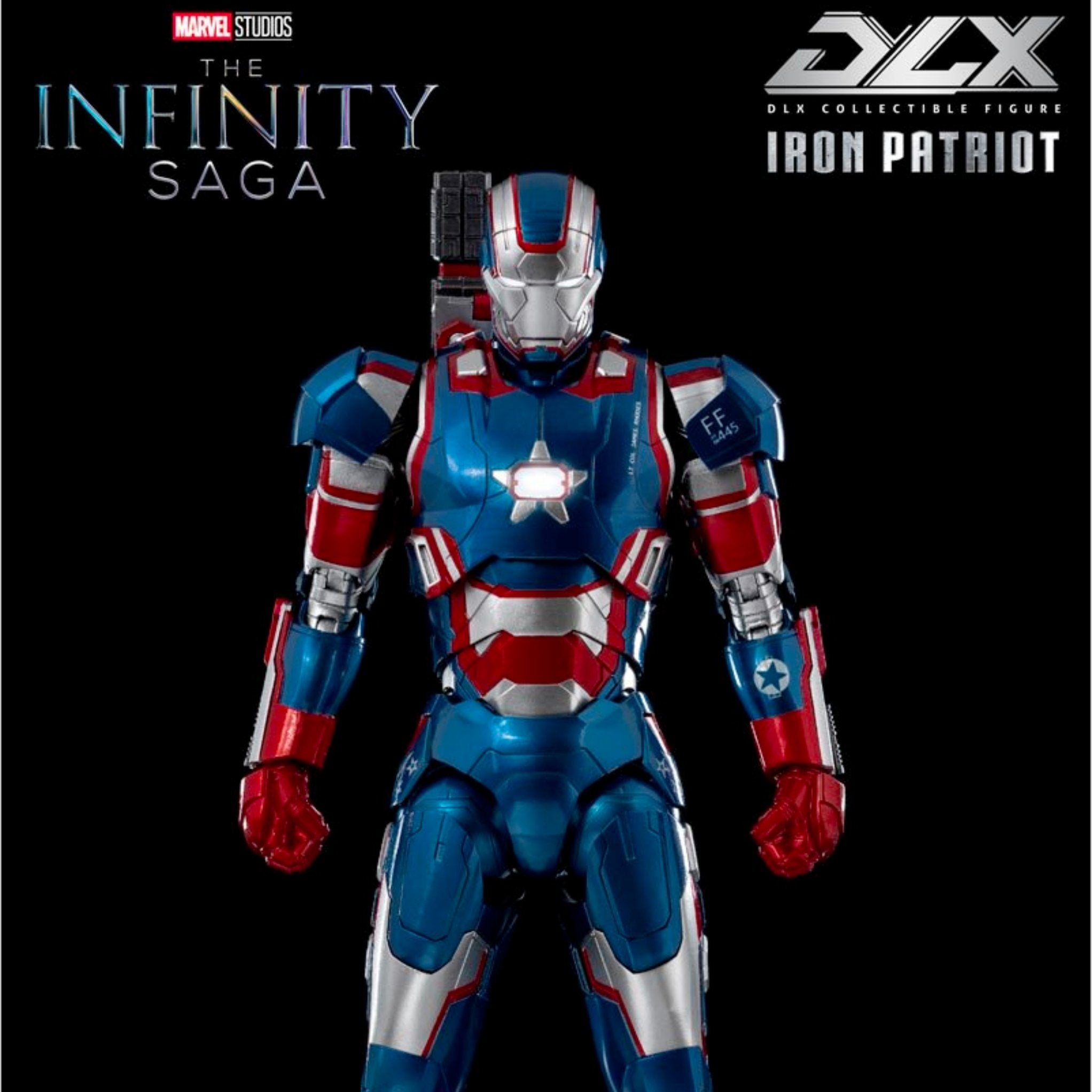 Marvel Studios: The Infinity Saga DLX Iron Patriot Action Figure、mySite、hgirdovlk
