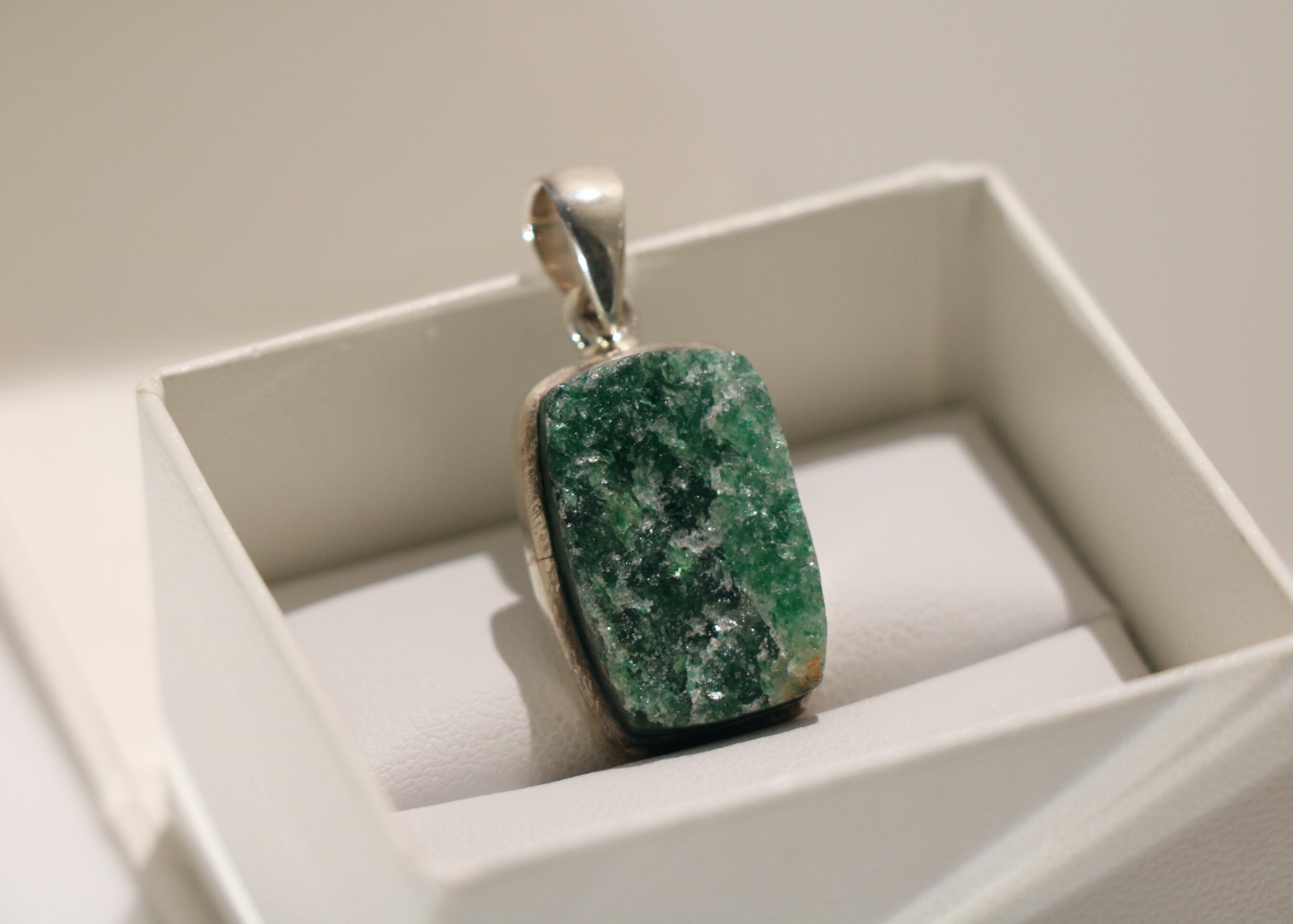 Green Aventurine Rough Square (Sterling Silver)、mySite、topwebapps