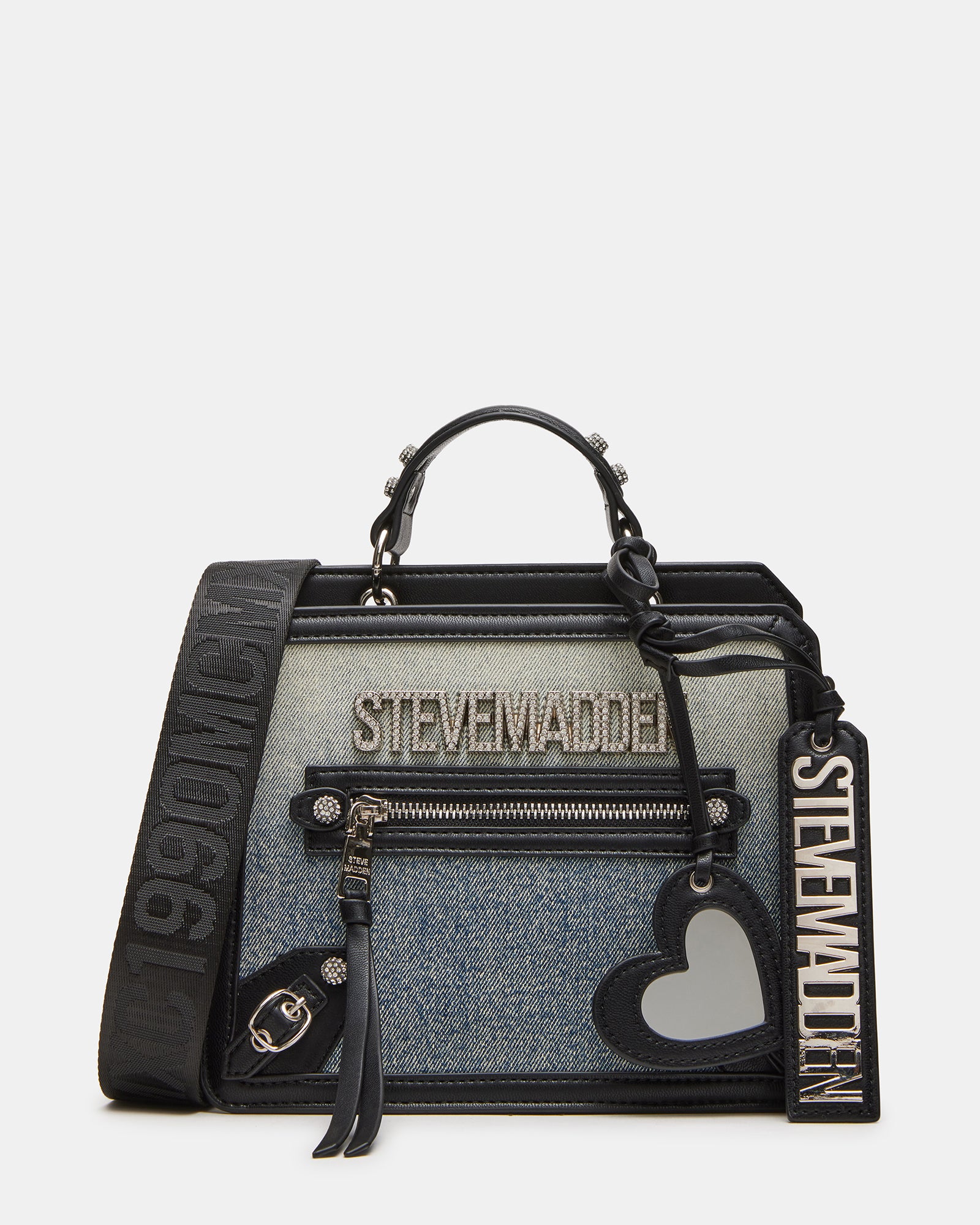 EVELYN CHARMS BAG DENIM FABRIC、mySite、gtrtttuynbv