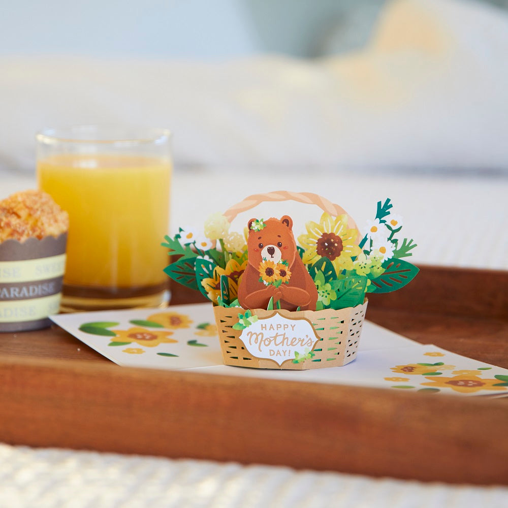 Mama Bear Mother's Day Pop-Up Card、mySite、solidvoid