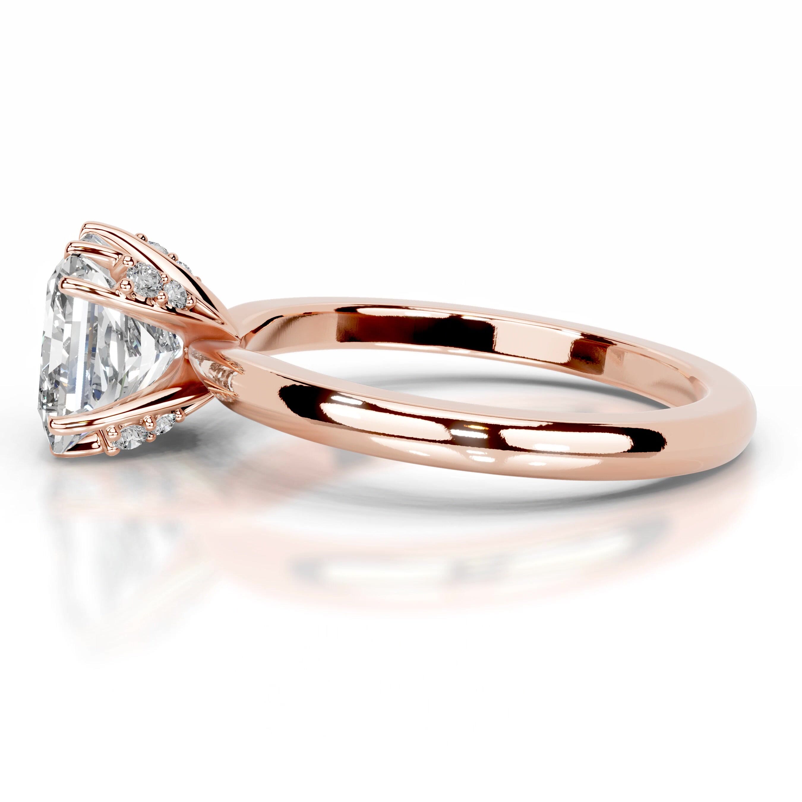 Collerina Diamond Engagement Ring - 14K Rose Gold、mySite、hinf8tx79