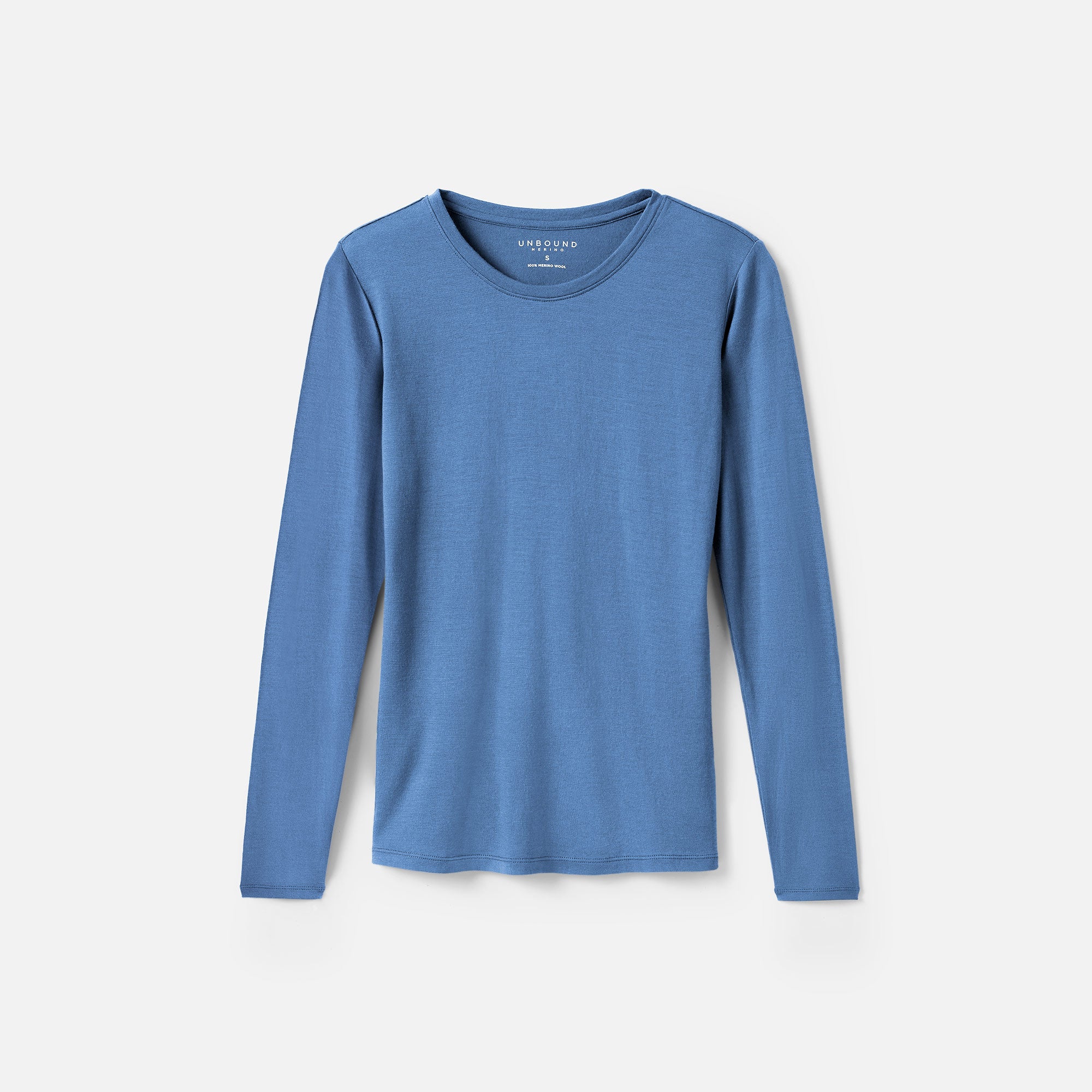 Women's Long Sleeve Merino Crew、mySite、noshort
