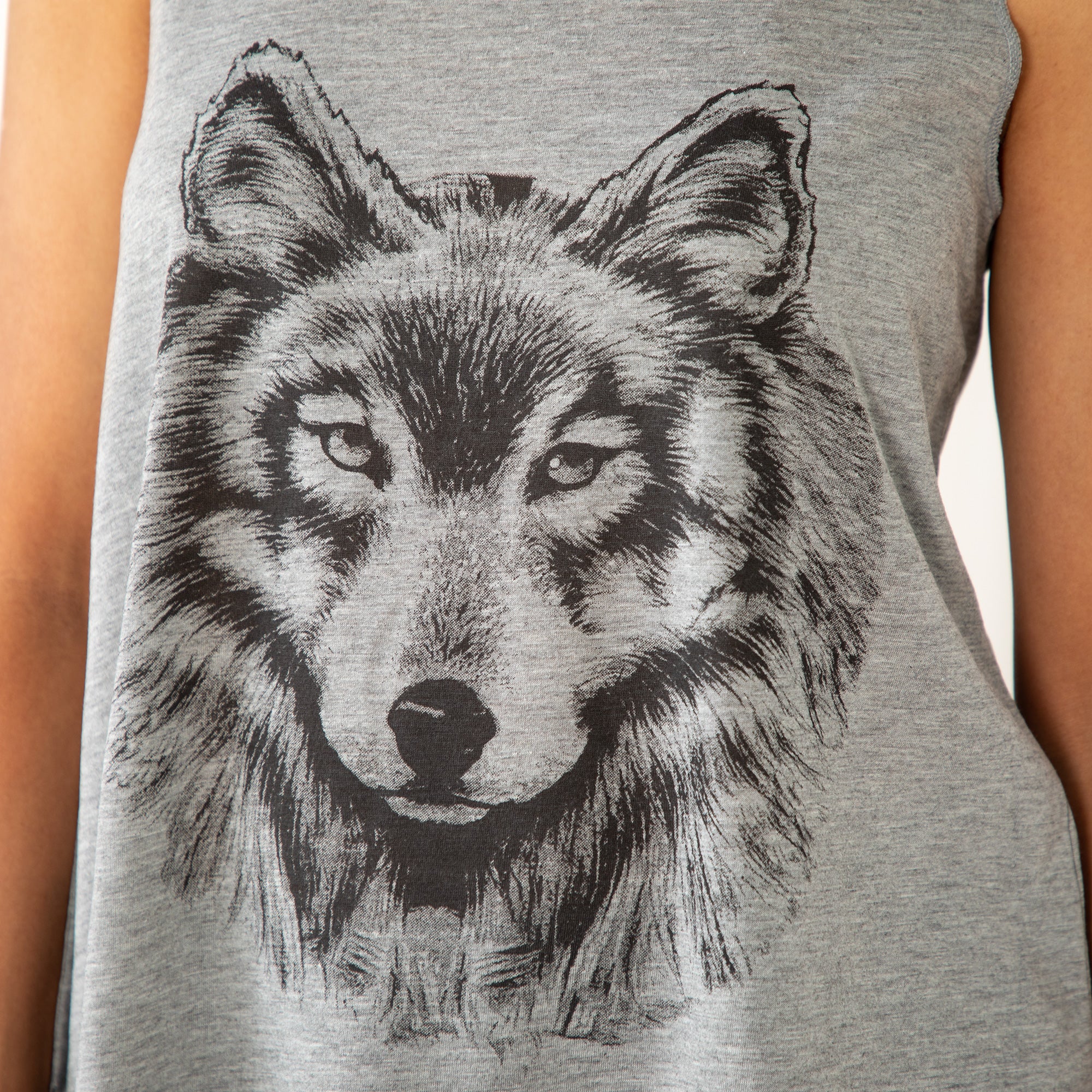 Gray Wolf Tank Top、mySite、camillekostekn