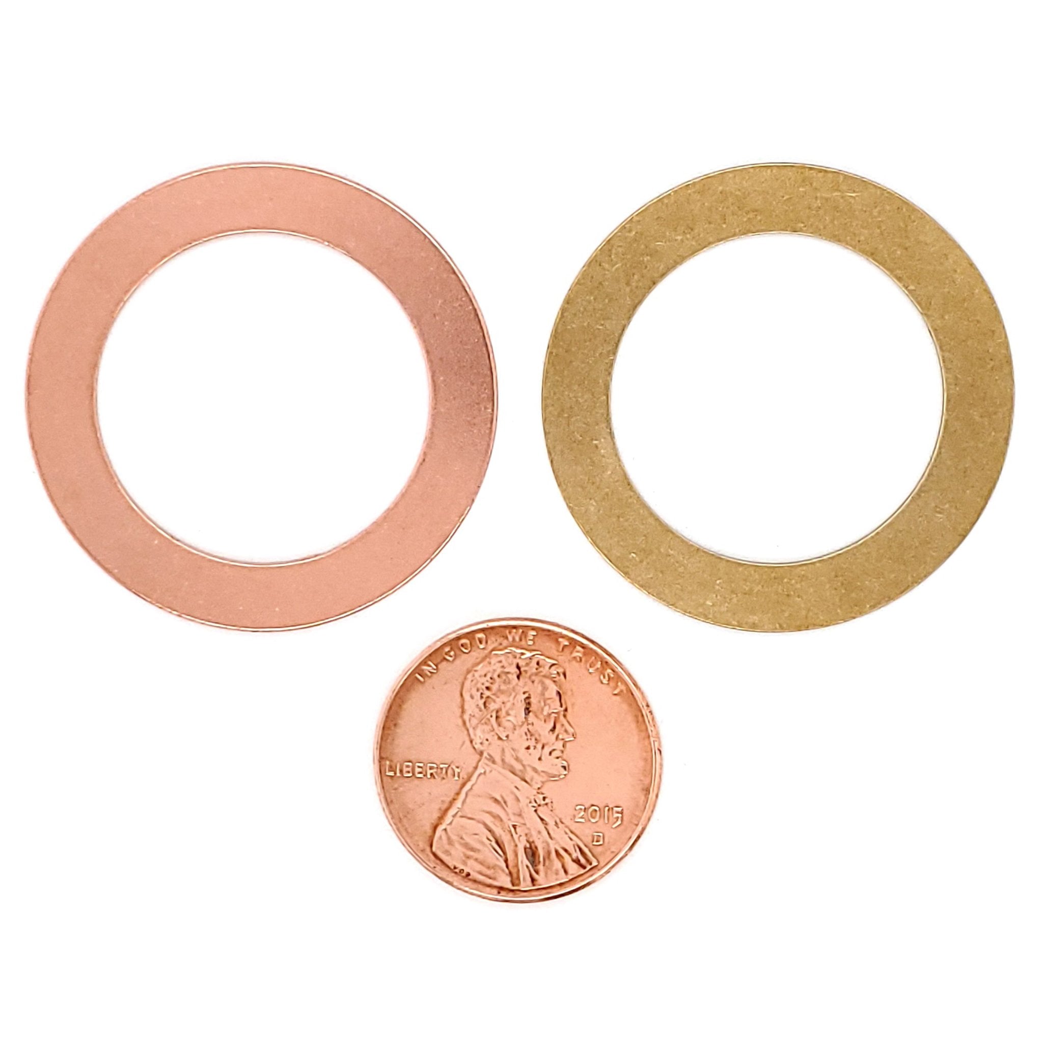 Brass Blank Washer Pendant / SBB0205、mySite、dreamappss