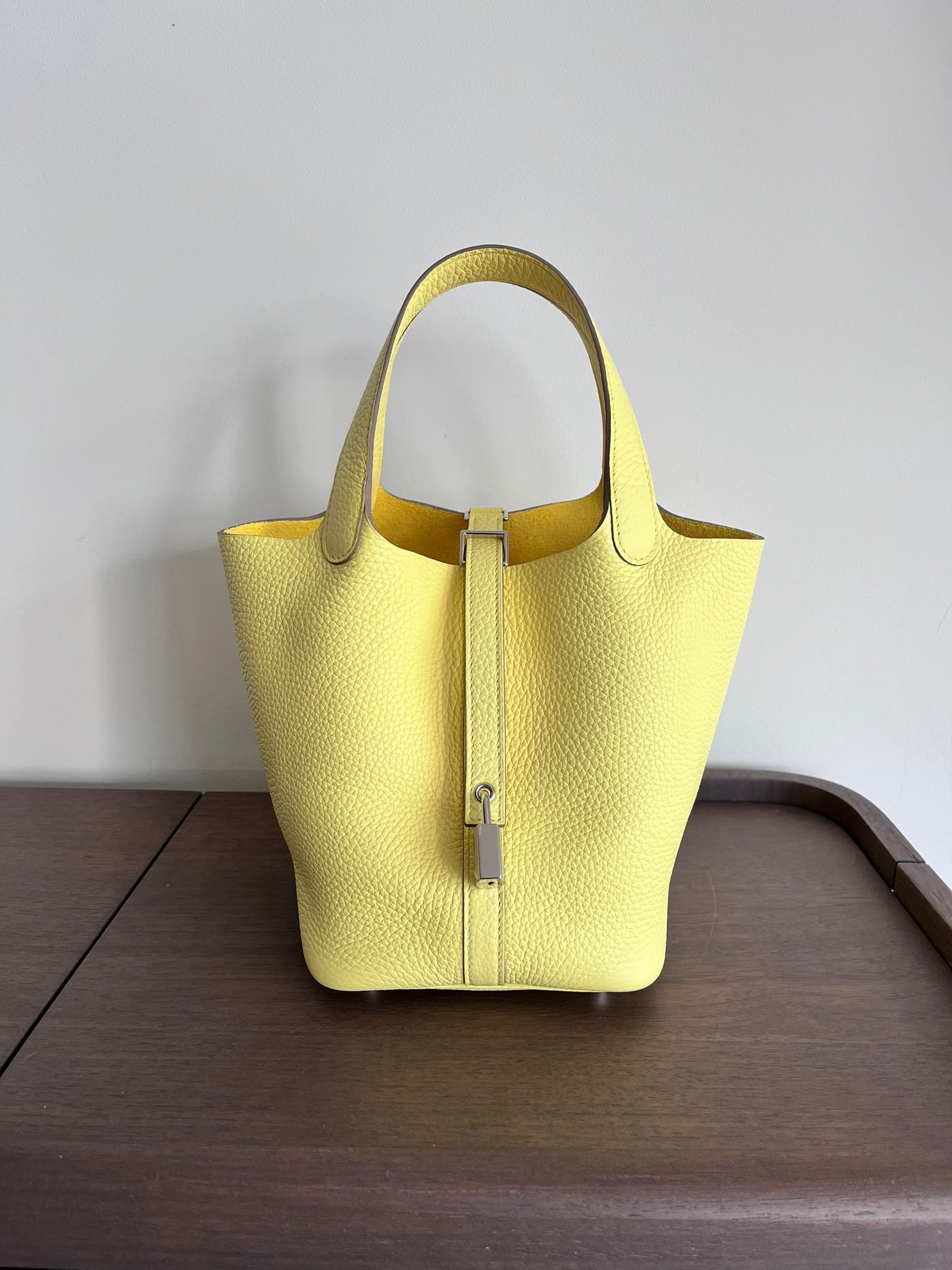 Hermès Picotin 18cm Limecello Clemence PHW、mySite、garminoutage.com