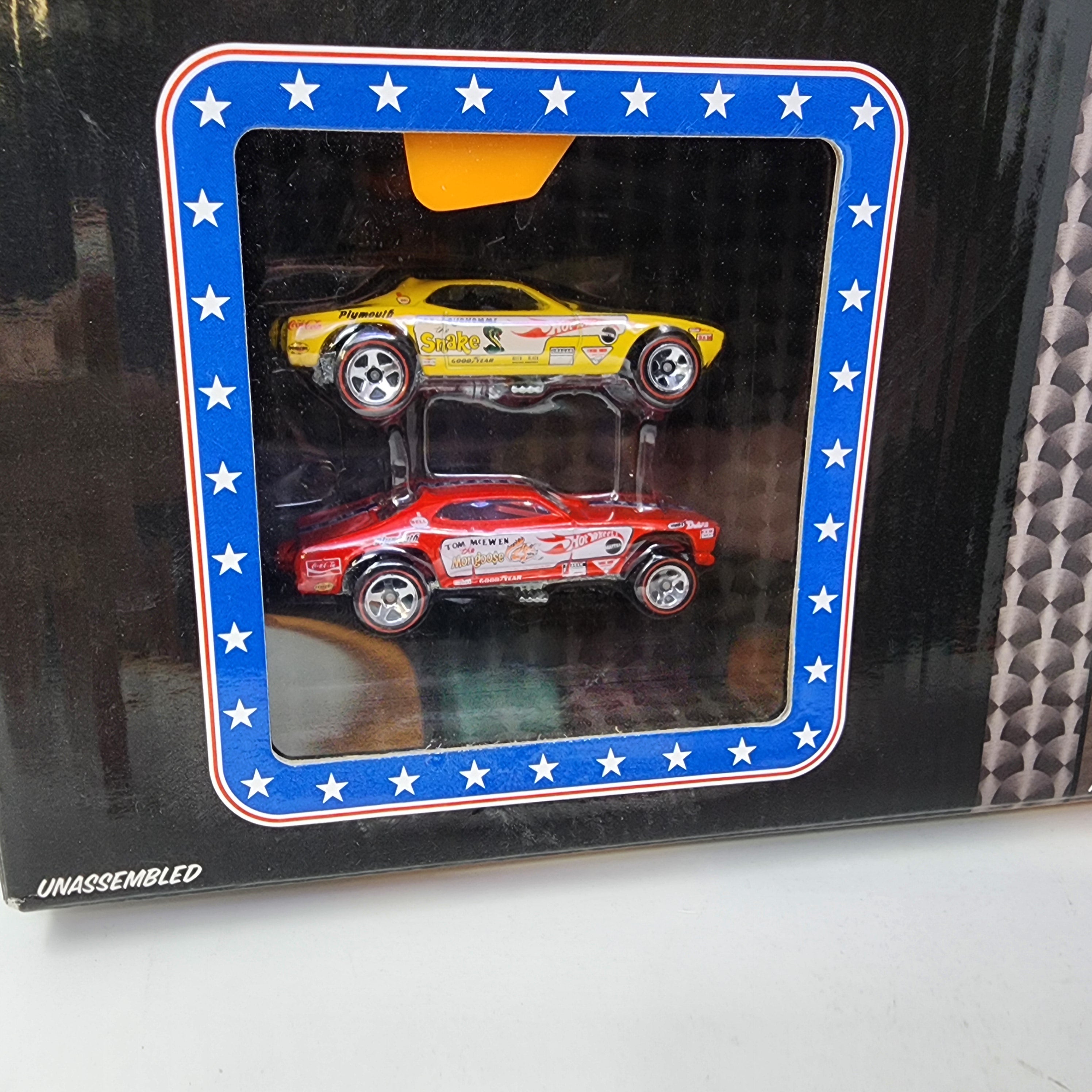 Snake & Mongoose Drag Race Track Set * Hot Wheels Drag Strip Demons、mySite、hgirdovlk