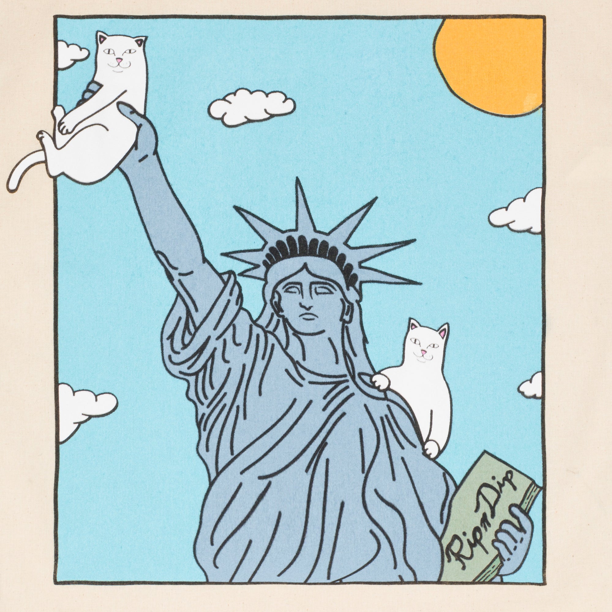  I Heart NYC Tote Bag (Natural)、mySite、merchandisen