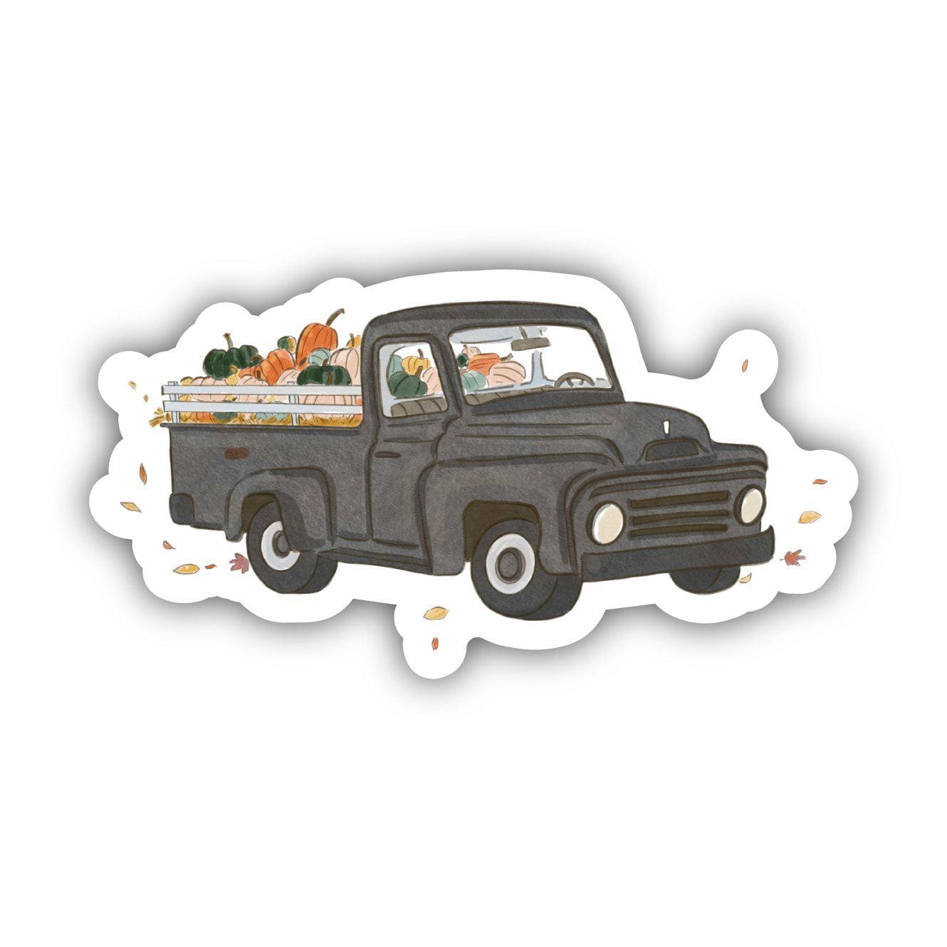  Pumpkins and Squash Fall Sticker - Truck、mySite、elrpsem3k