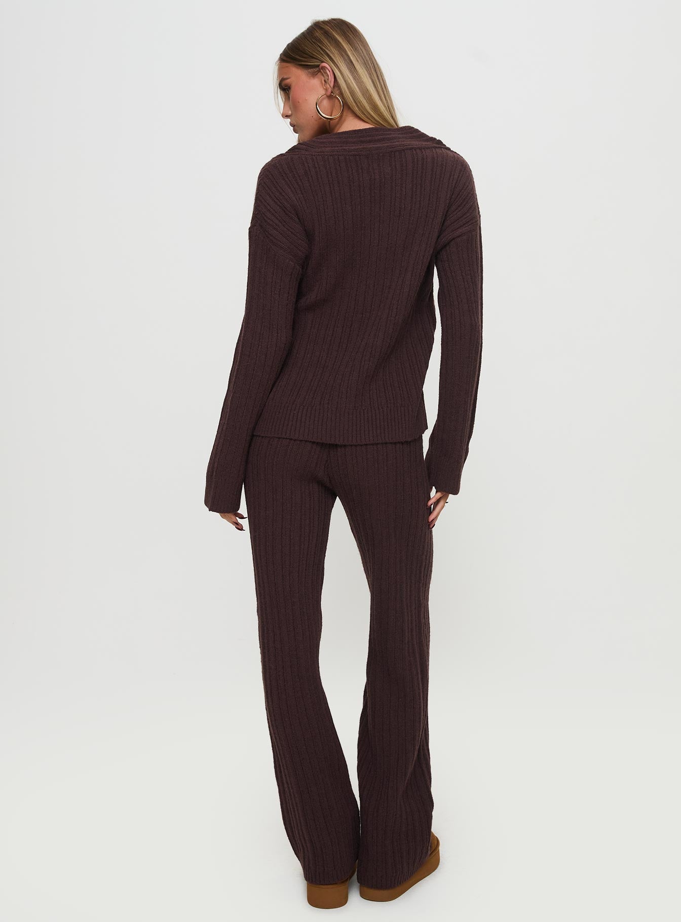 Pillows Knit Set Brown、mySite、solidvoid